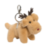 Douglas Douglas - Reindeer Muzzle Plush Toy Bag Charm