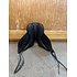 Used Devoucoux Malkia Lab Dressage Saddle w/ Blue Piping - 18.5"