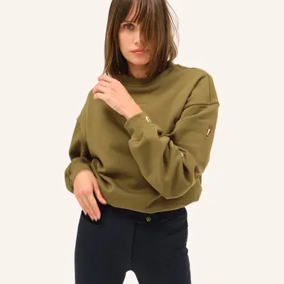 Dada Sport Dada Sport - Birman - Cotton Sweatshirt - Mordoré -