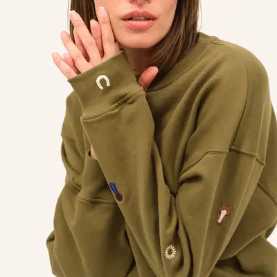 Dada Sport Dada Sport - Birman - Cotton Sweatshirt - Mordoré -