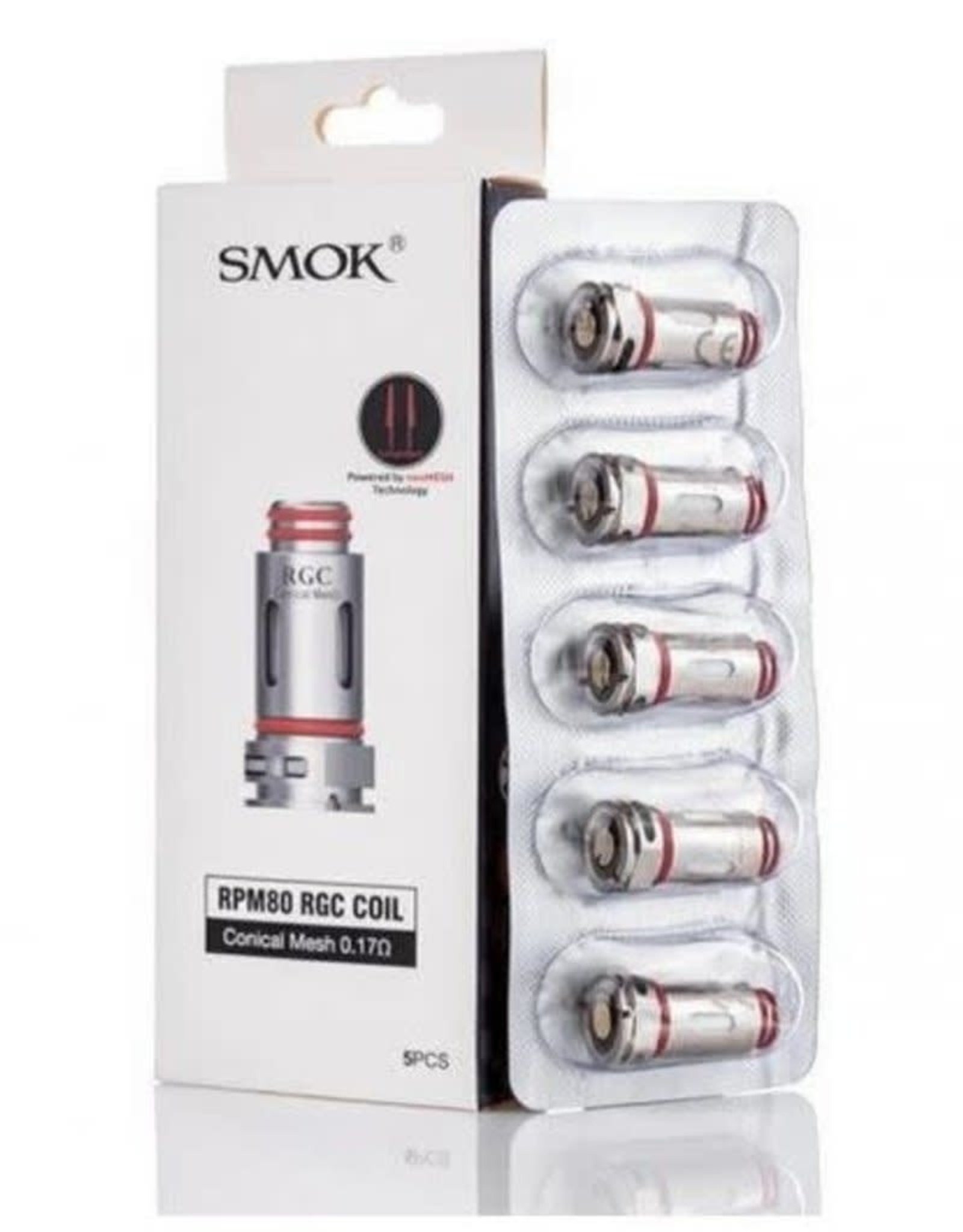 Smok Smok RGC Replacement Coils Conical Mesh (5/Pk) 0.17 ohm
