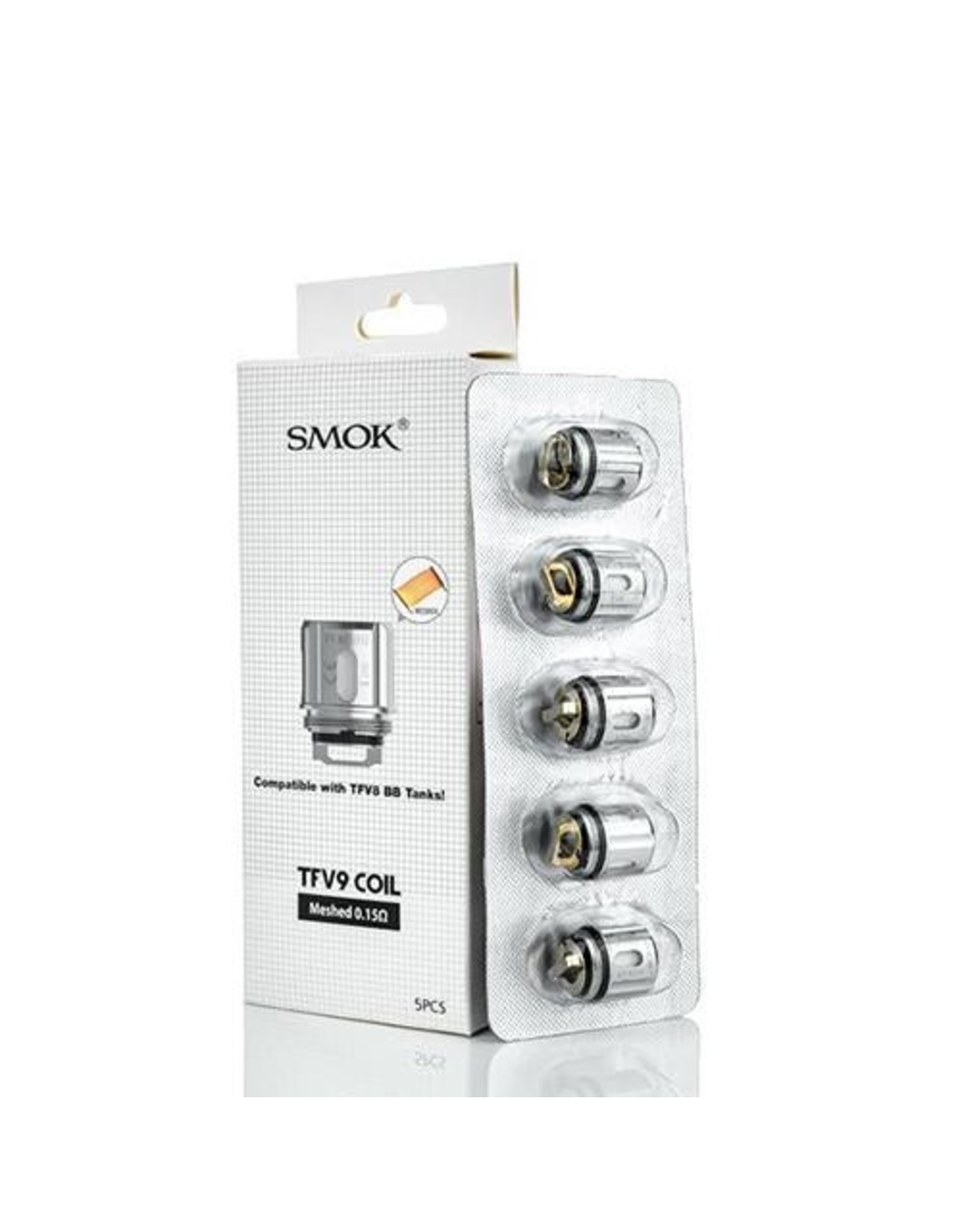 Smok Smok TFV9 Replacement Coils (5/Pk) 0.15 ohm Mesh