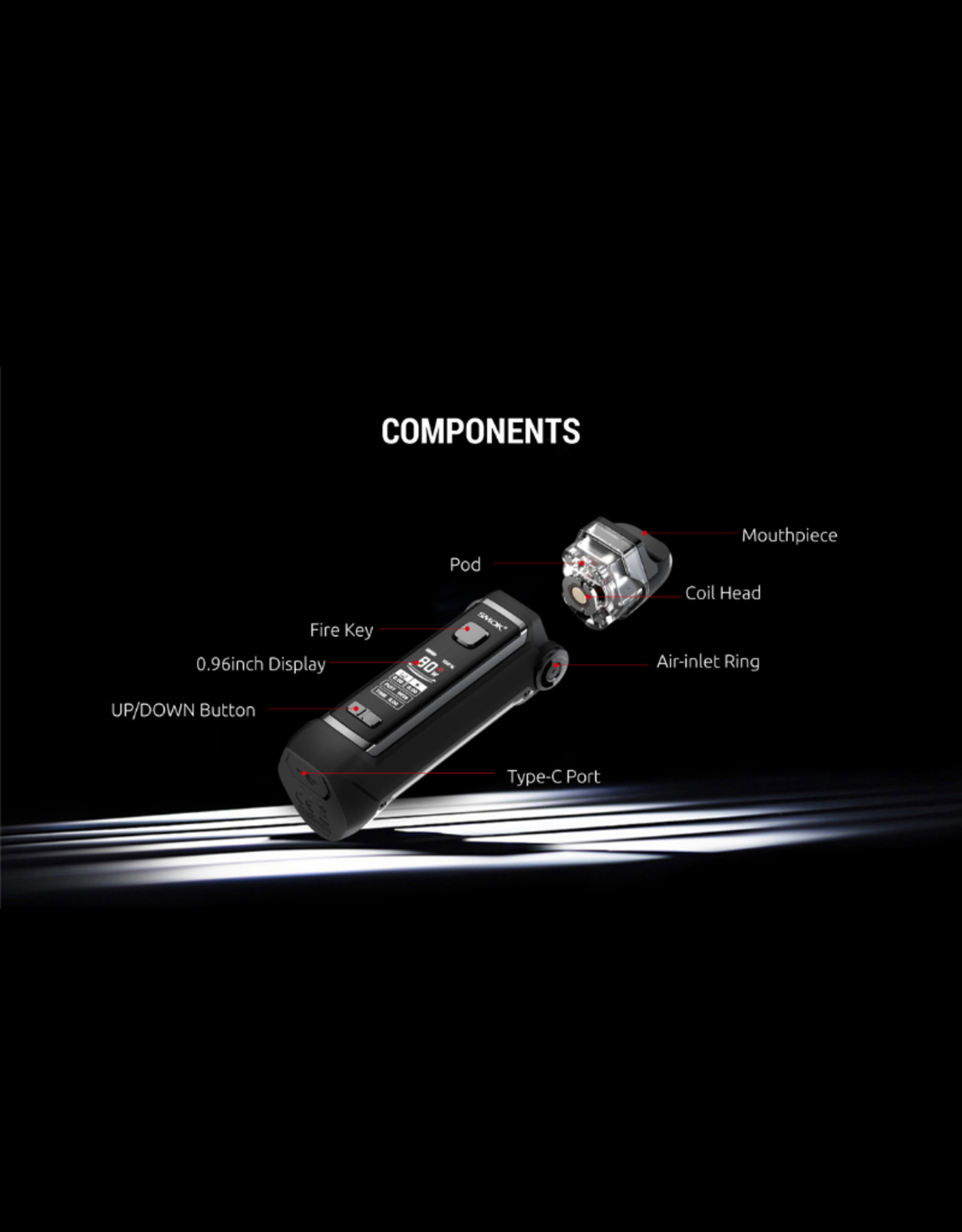 Smok Smok IPX 80 80W Pod Kit (5.5mL)