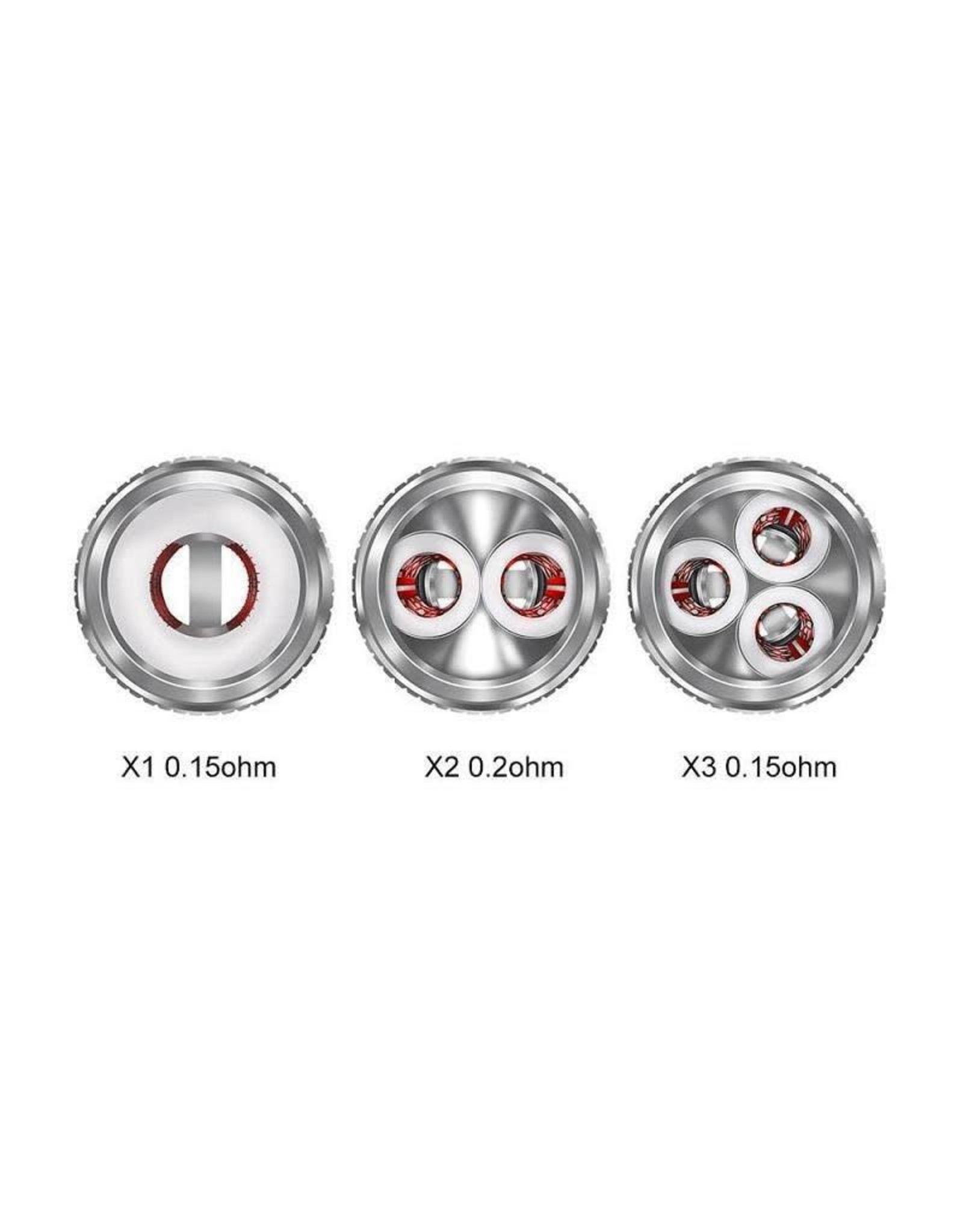 Freemax Freemax Fireluke 3 904L X Mesh Replacement Coils (5/Pk)