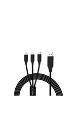 Allo Allo 3-1 Charging Cord (Type C, Lightening, Micro USB)