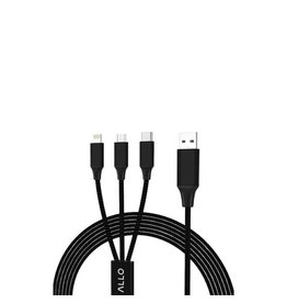 Allo Allo 3-1 Charging Cord (Type C, Lightening, Micro USB)