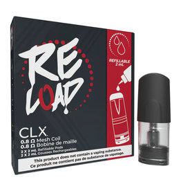 CLX CLX Re Load Refillable Pods (2/Pk) [STLTH Compatible]