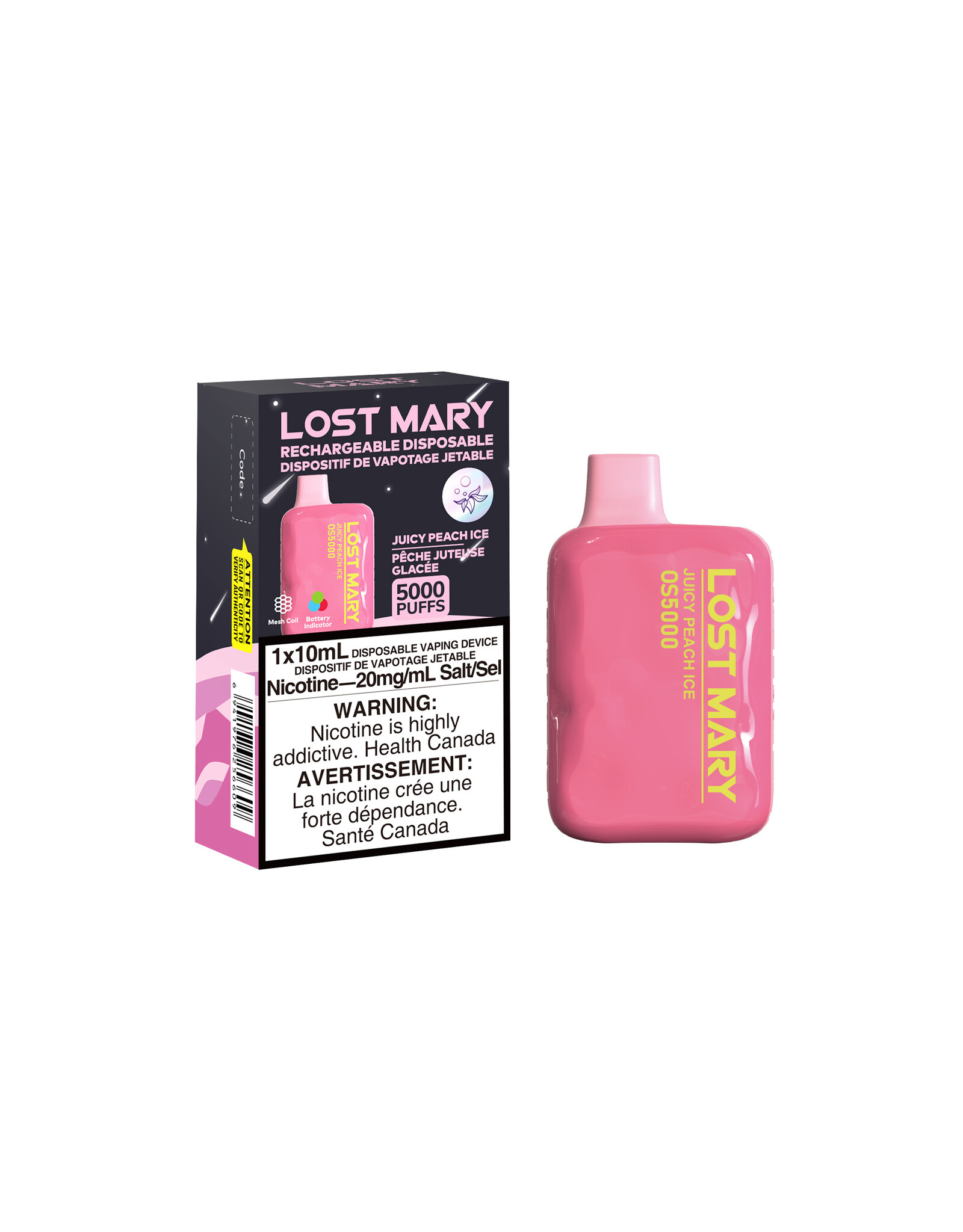 Elf Bar Lost Mary OS5000 Disposable Device (10mL)