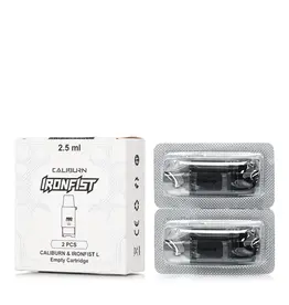 Uwell Uwell Caliburn Ironfist L Replacement Pods (2/Pk) [CRC] 0.8 ohm