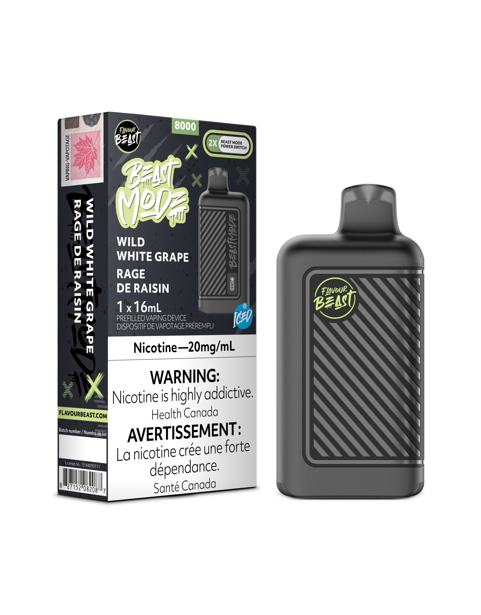 Flavour Beast Flavour Beast "Beast Mode" Disposable Device (16mL)
