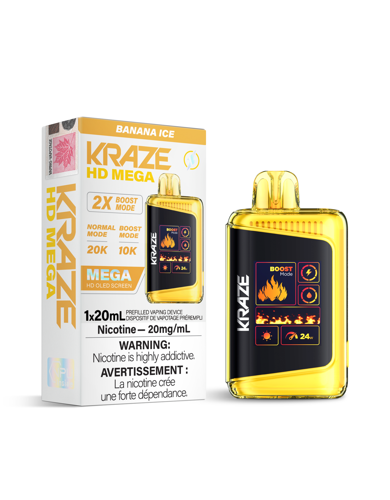 Kraze Kraze | HD Mega | 20K Disposable Device (20mL)