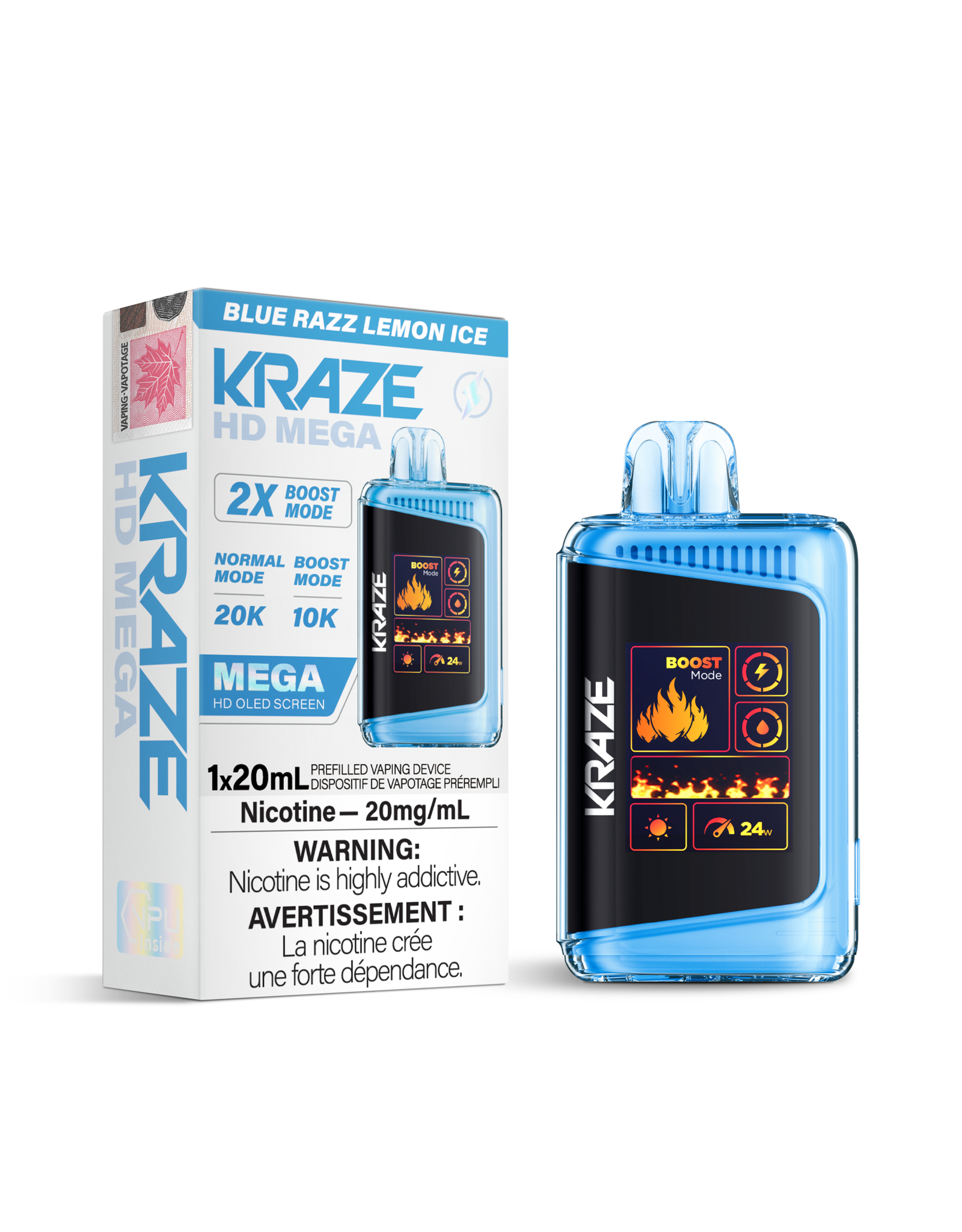 Kraze Kraze | HD Mega | 20K Disposable Device (20mL)