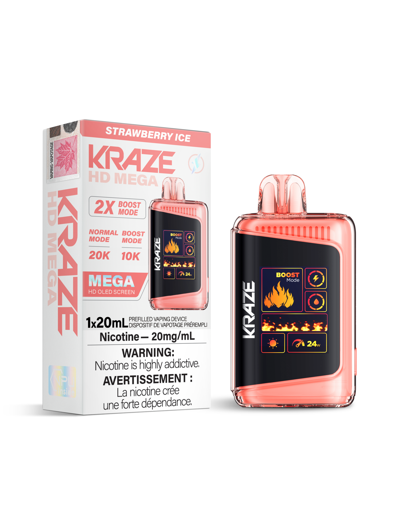 Kraze Kraze | HD Mega | 20K Disposable Device (20mL)