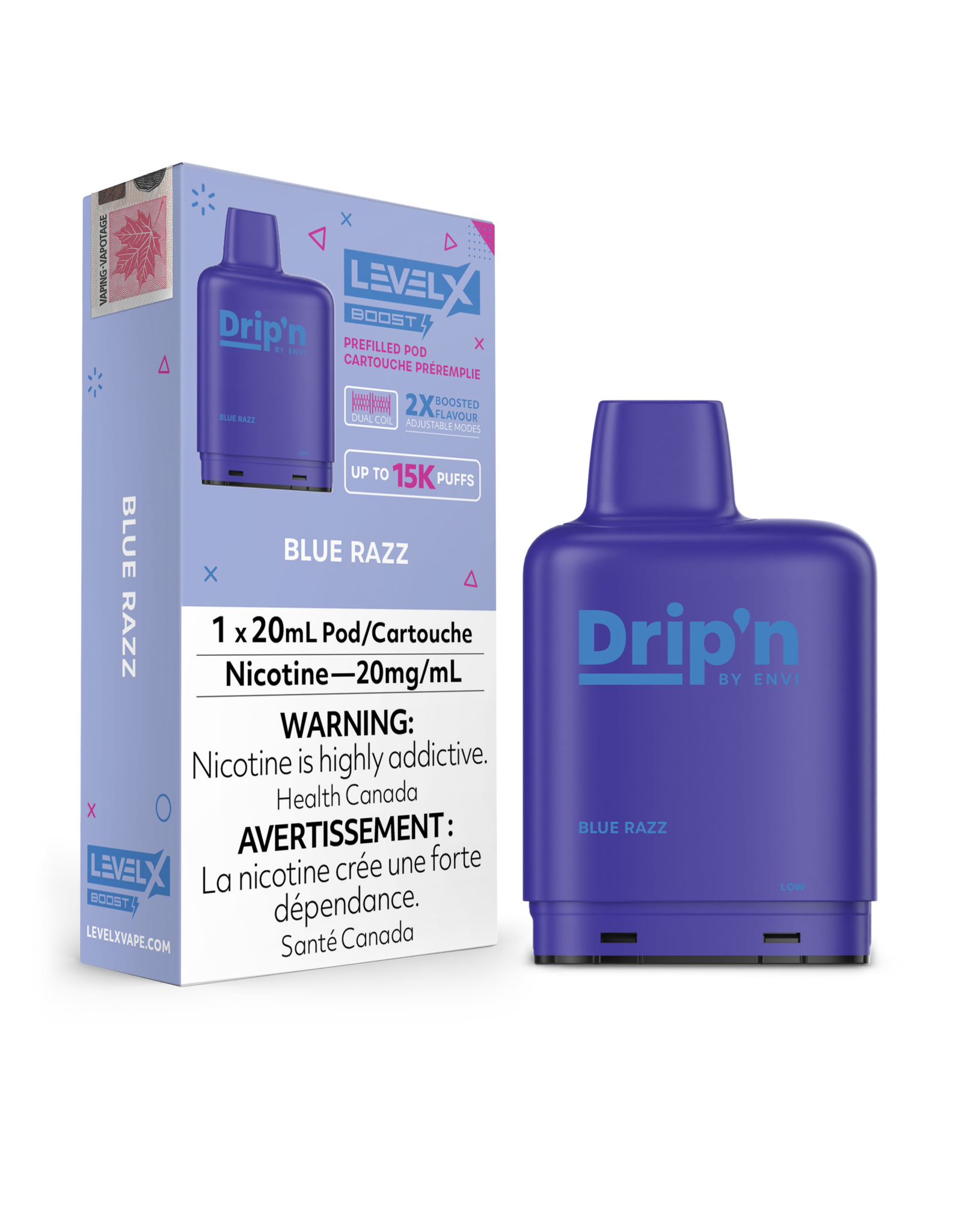 Level X Level X Boost G2 | Drip'n 25K Pod (20mL)