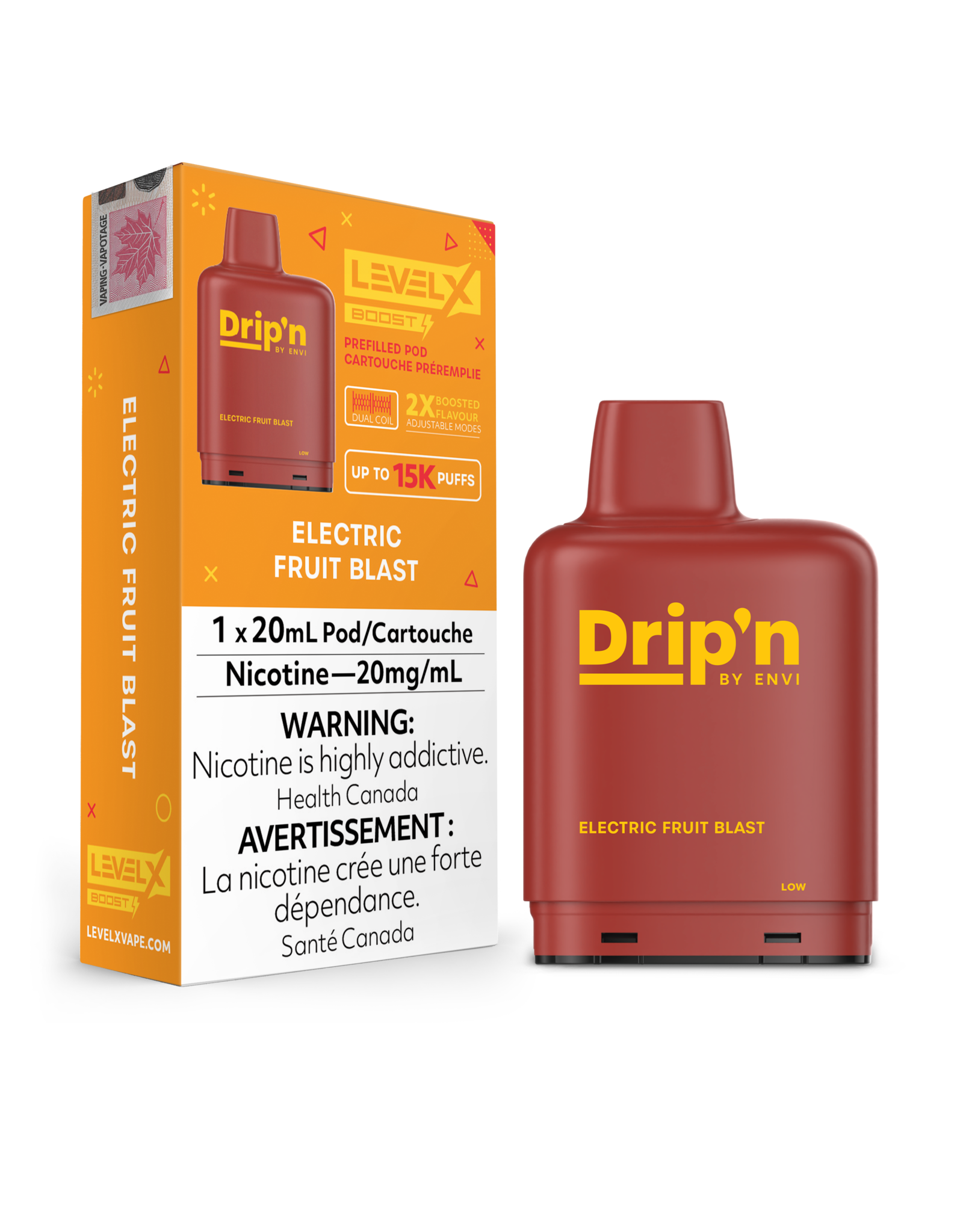 Level X Level X Boost G2 | Drip'n 25K Pod (20mL)