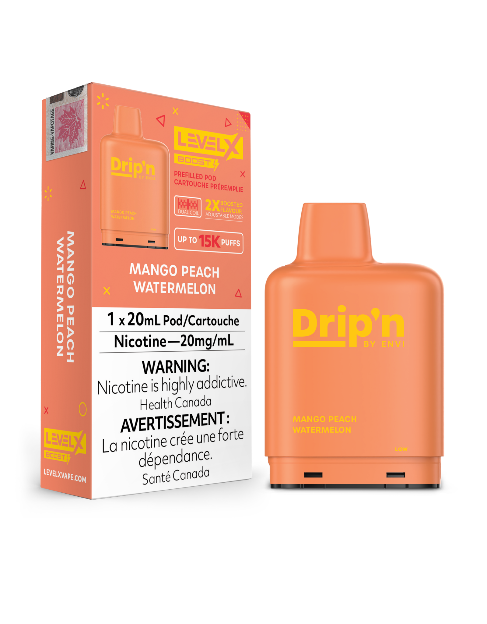 Level X Level X Boost G2 | Drip'n 25K Pod (20mL)