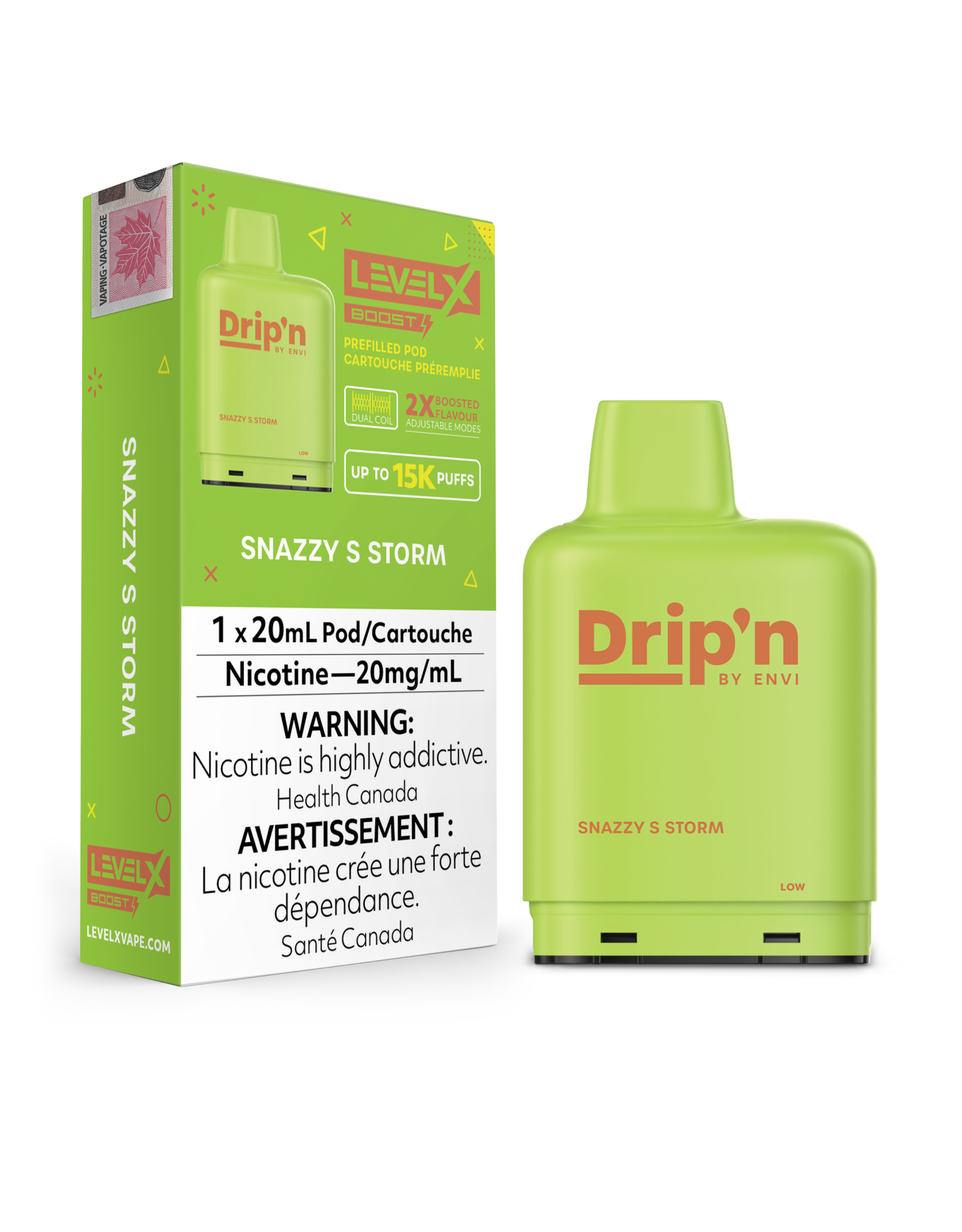 Level X Level X Boost G2 | Drip'n 25K Pod (20mL)