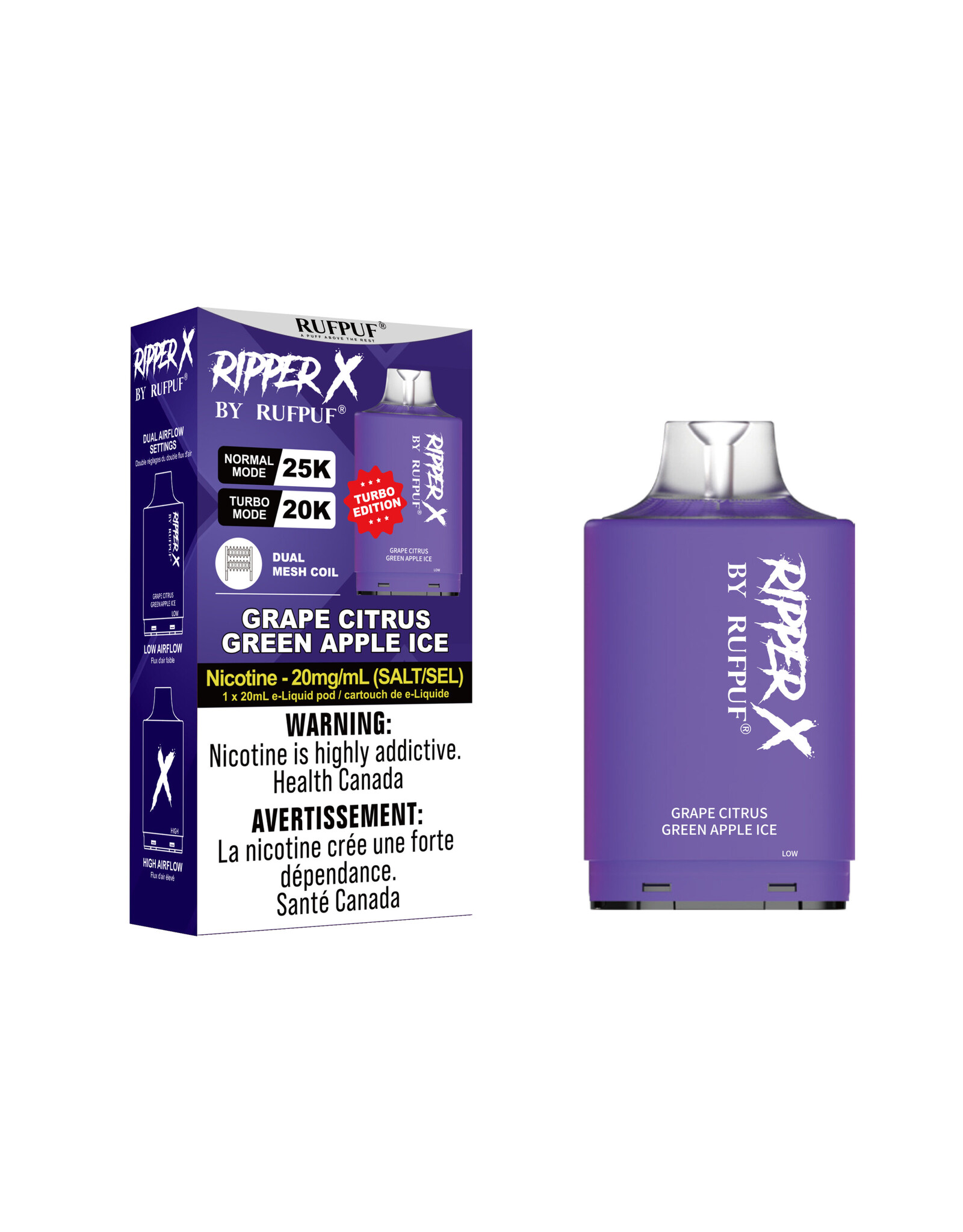 G core Level X | G Core Ripper X 35K Pod (20mL)