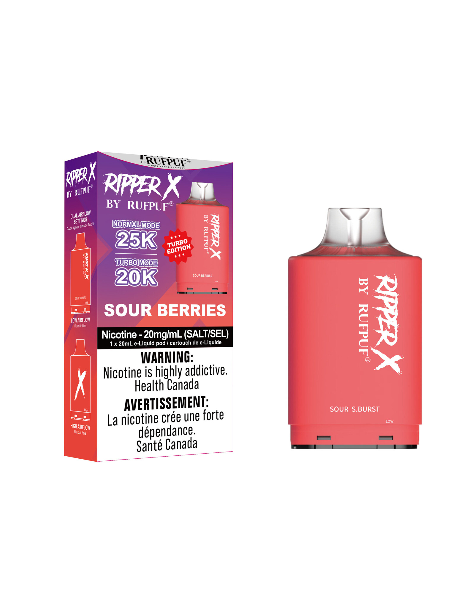 G core Level X | G Core Ripper X 35K Pod (20mL)