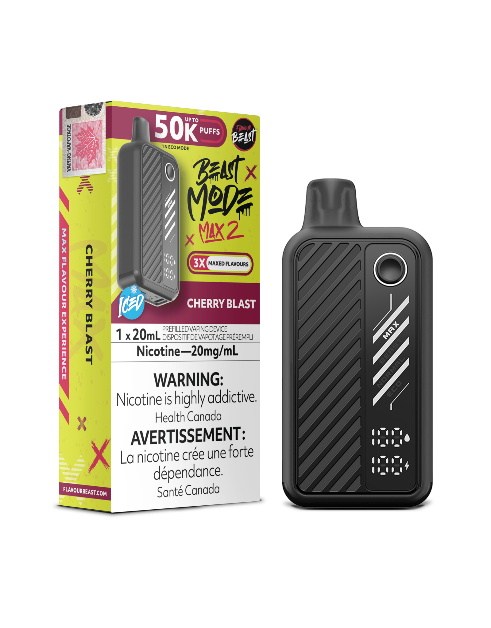 Flavour Beast Flavour Beast  | Beast Mode Max 2 | 50K Disposable Device (20mL)