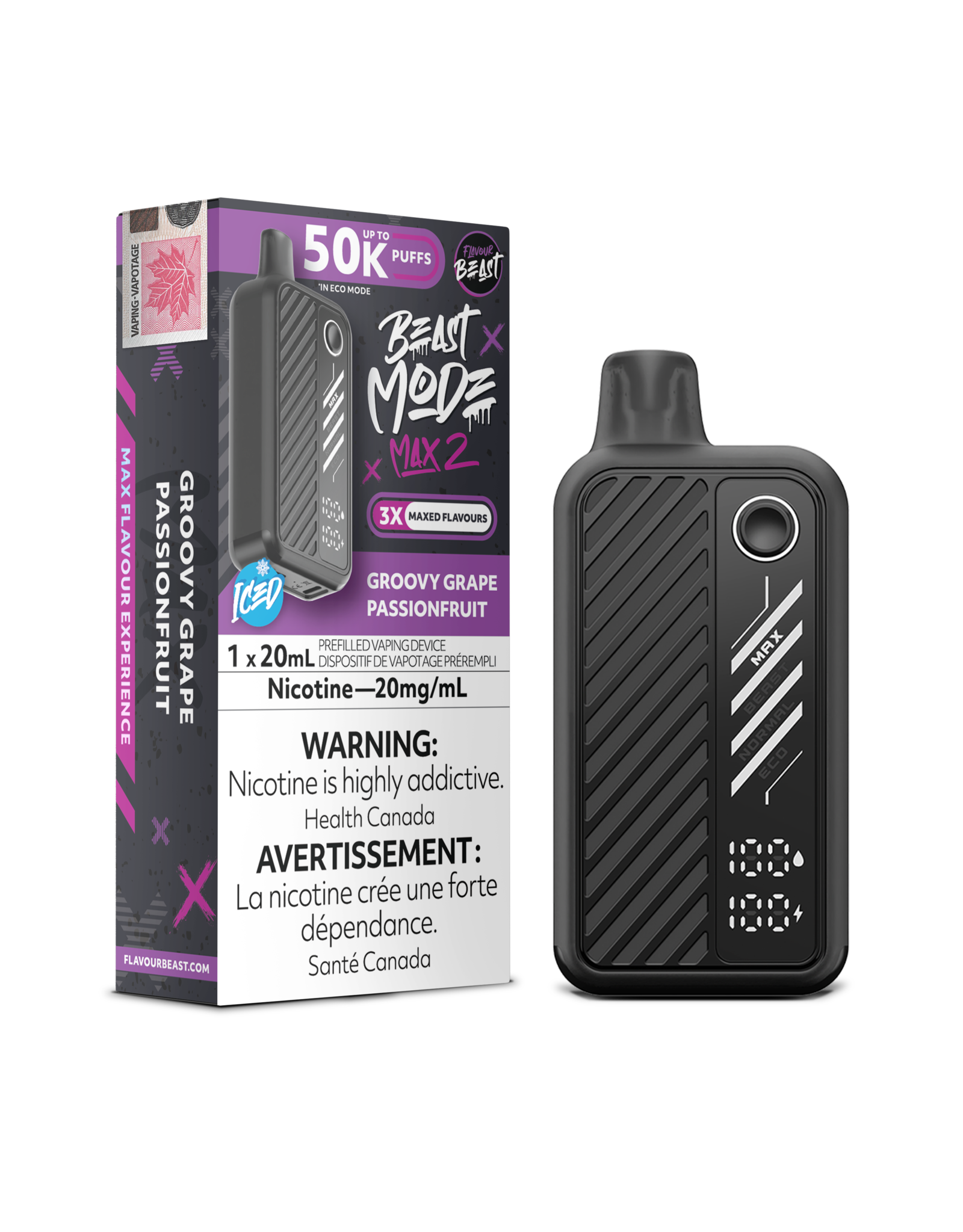Flavour Beast Flavour Beast  | Beast Mode Max 2 | 50K Disposable Device (20mL)