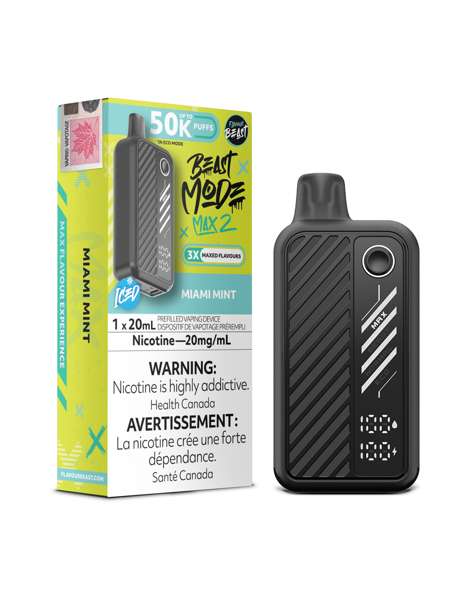 Flavour Beast Flavour Beast  | Beast Mode Max 2 | 50K Disposable Device (20mL)