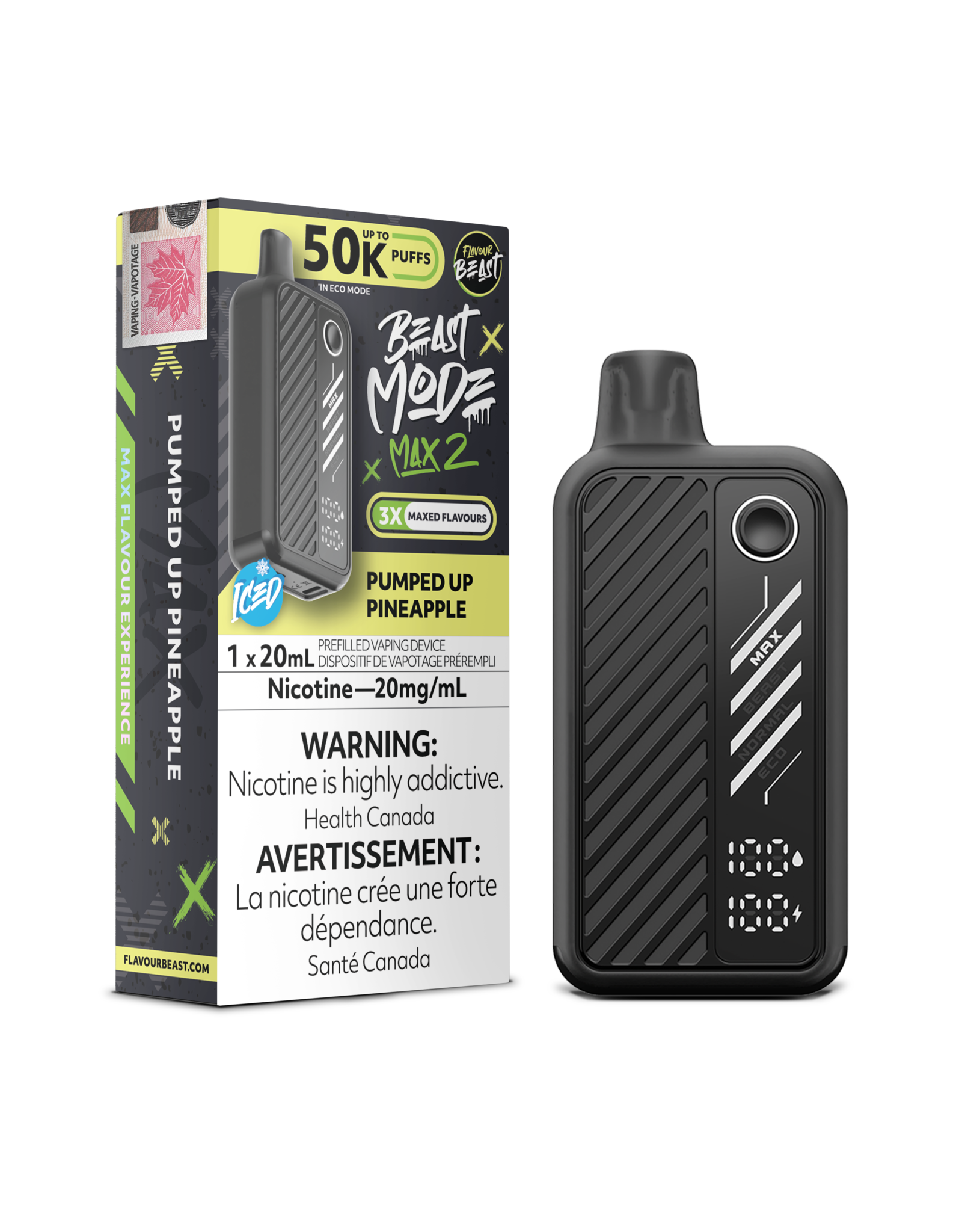 Flavour Beast Flavour Beast  | Beast Mode Max 2 | 50K Disposable Device (20mL)