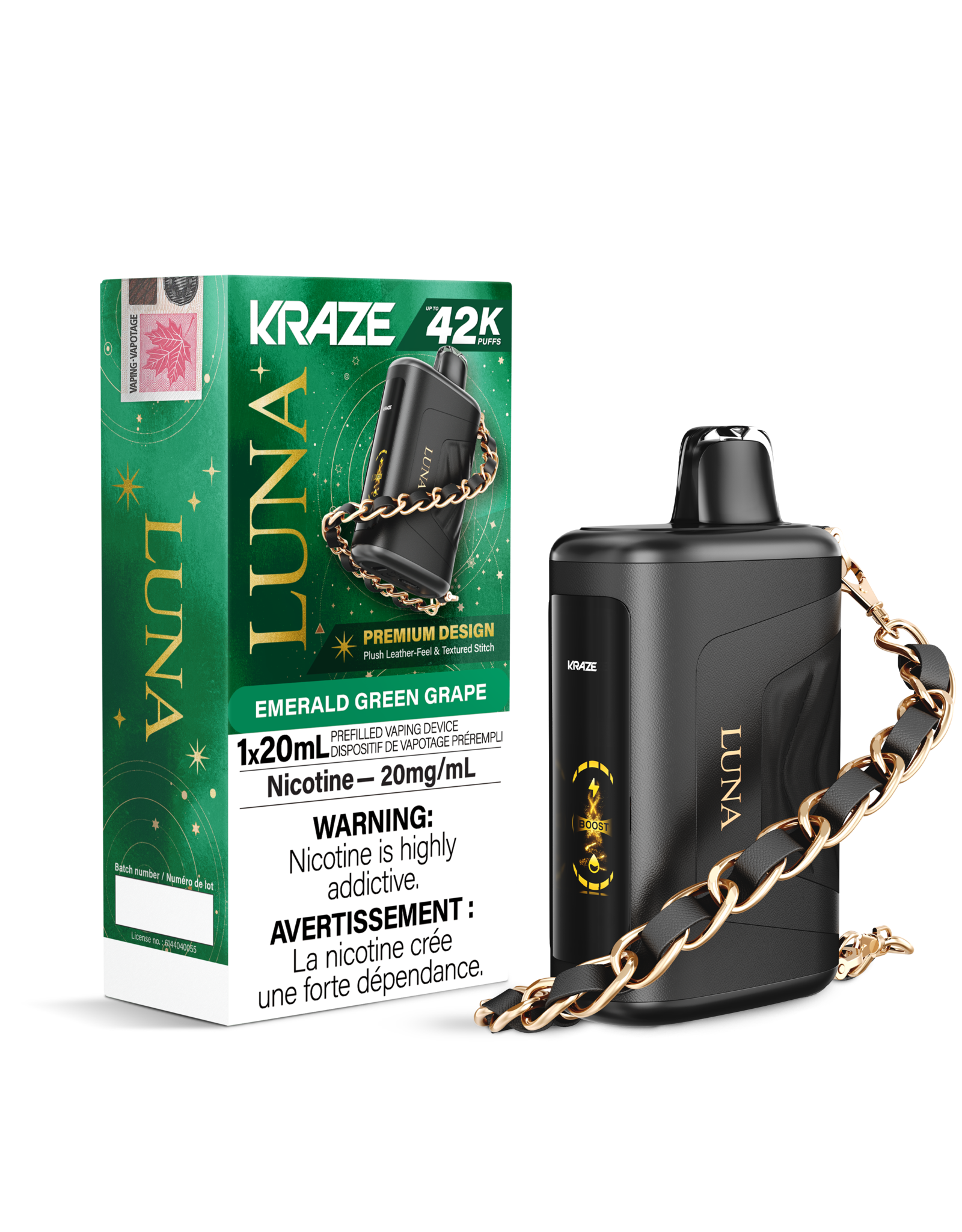 Kraze Kraze | Luna | 42K Disposable Device (20mL)