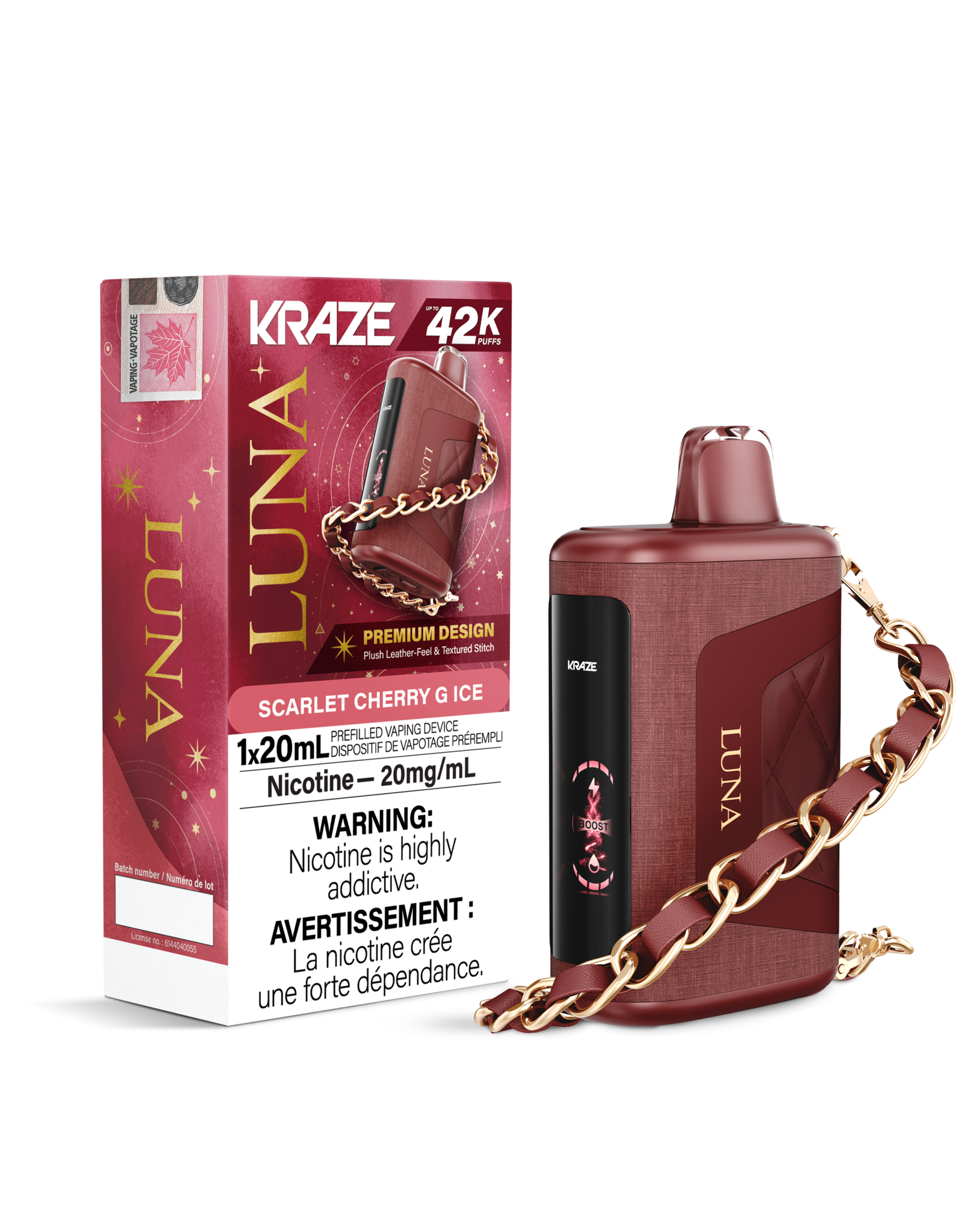 Kraze Kraze | Luna | 42K Disposable Device (20mL)