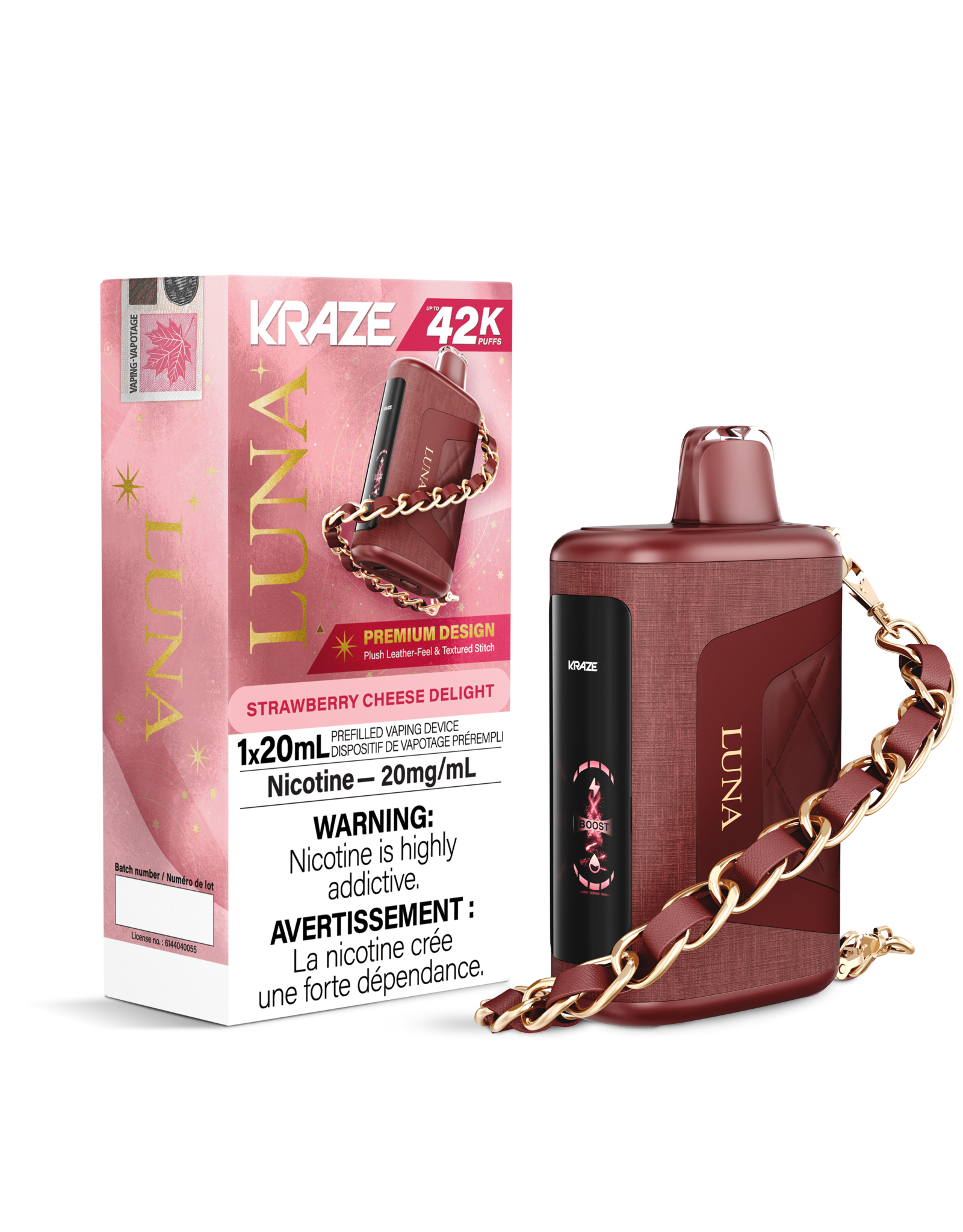 Kraze Kraze | Luna | 42K Disposable Device (20mL)