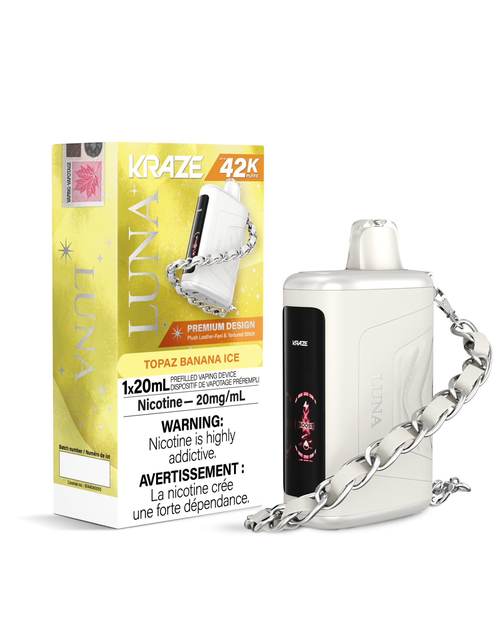 Kraze Kraze | Luna | 42K Disposable Device (20mL)
