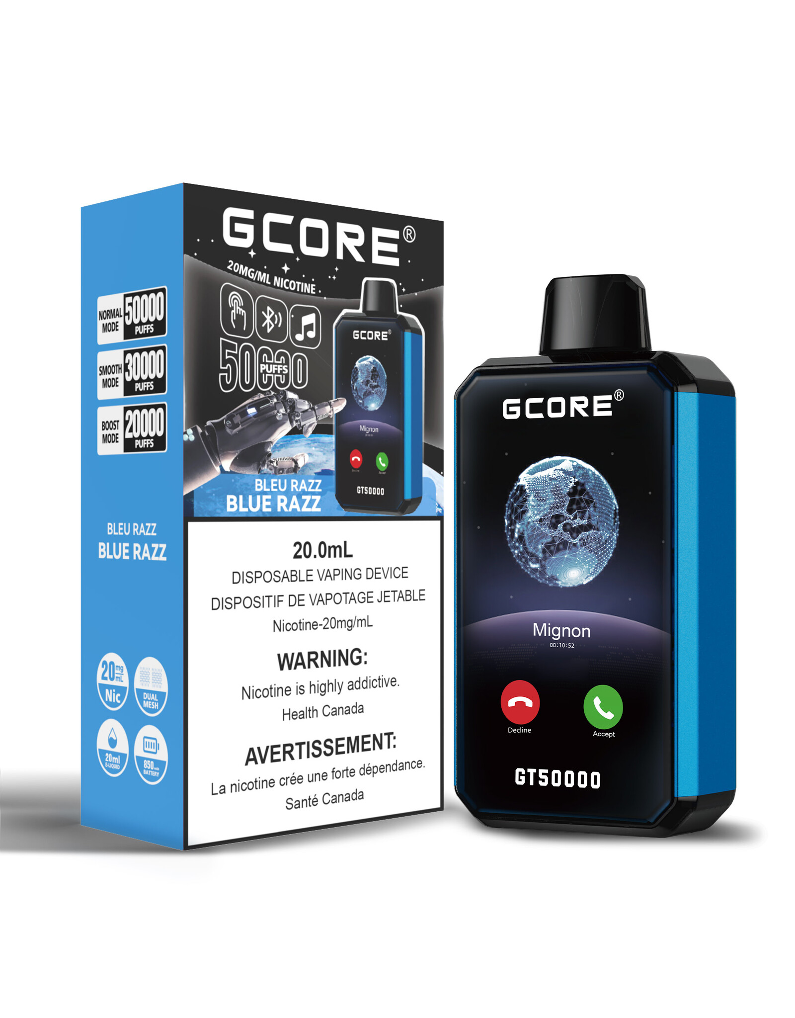 G core G Core | GT50 | 50K Disposable Device (20mL)