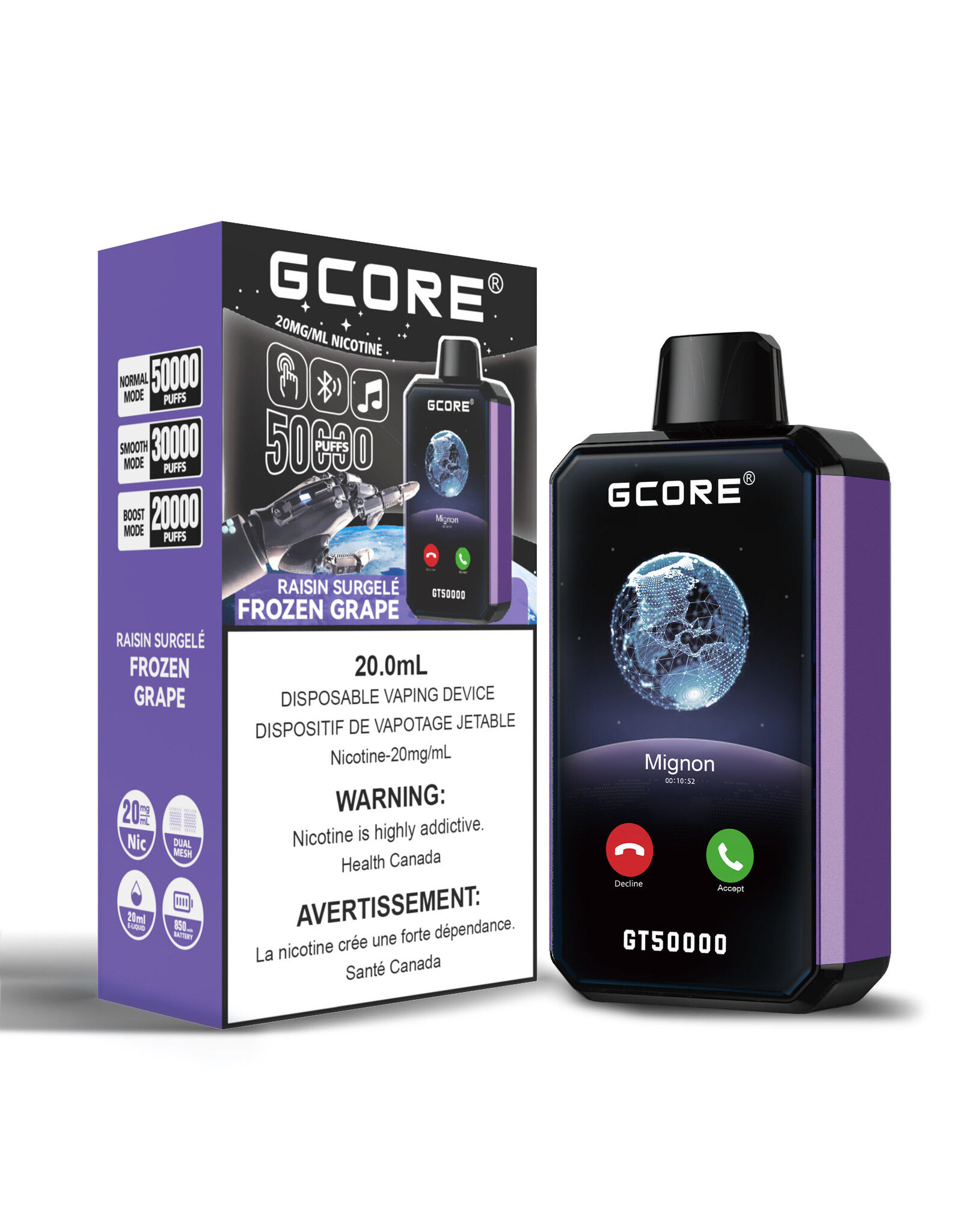 G core G Core | GT50 | 50K Disposable Device (20mL)