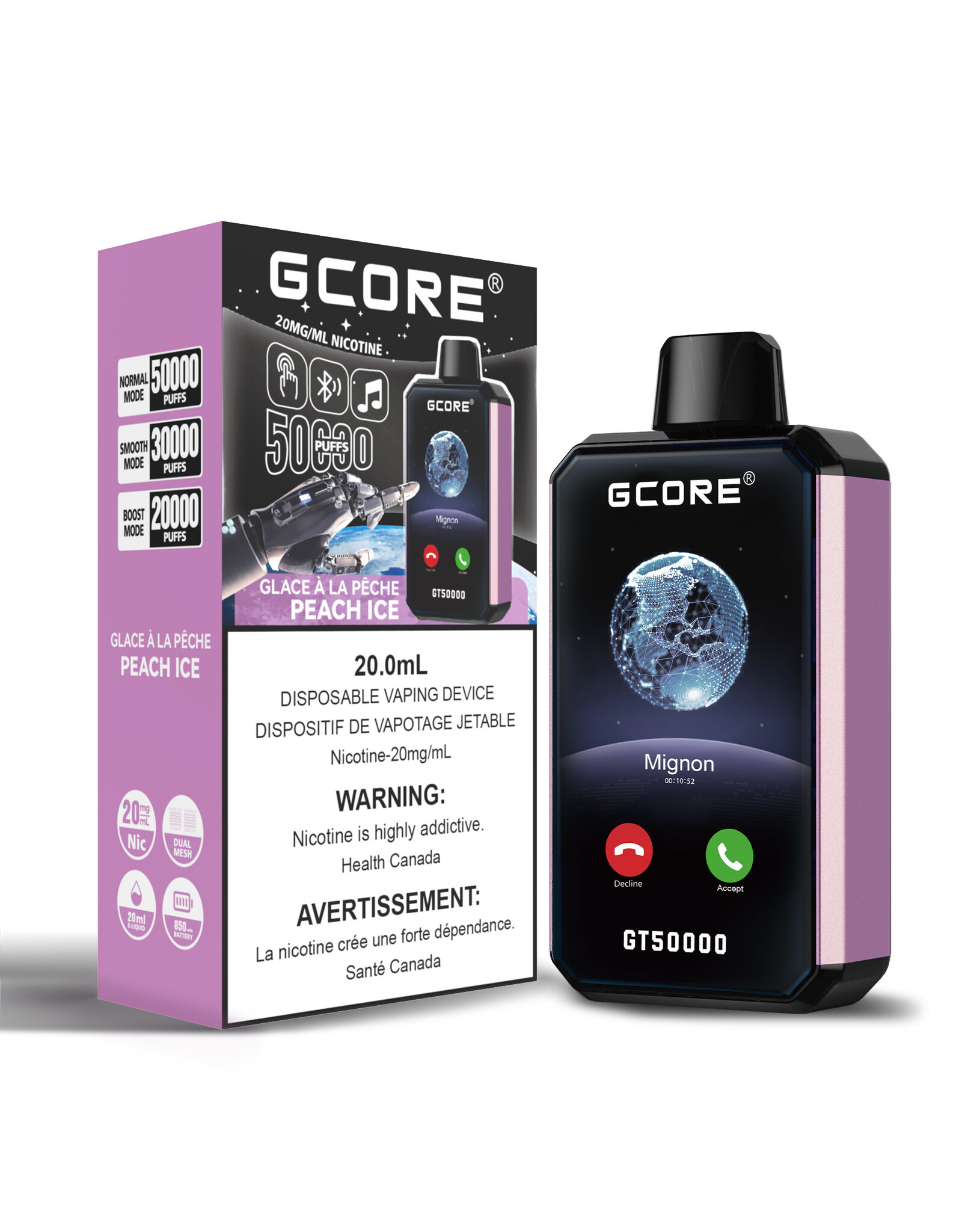 G core G Core | GT50 | 50K Disposable Device (20mL)