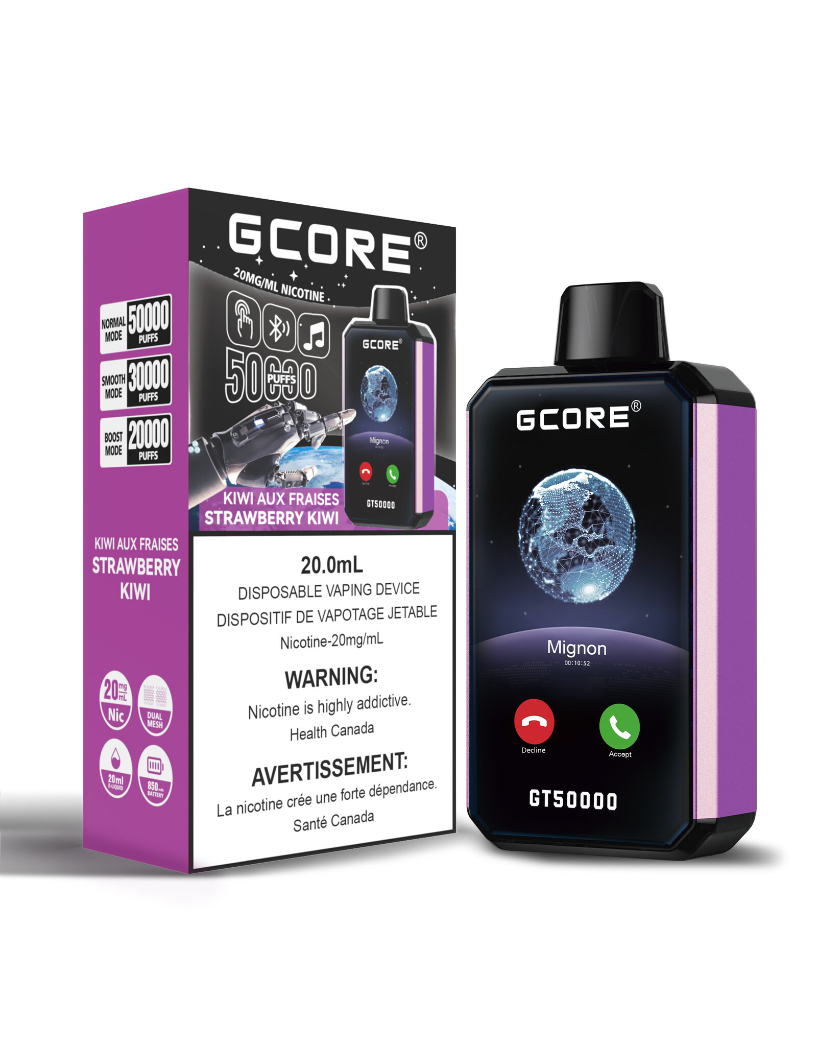 G core G Core | GT50 | 50K Disposable Device (20mL)