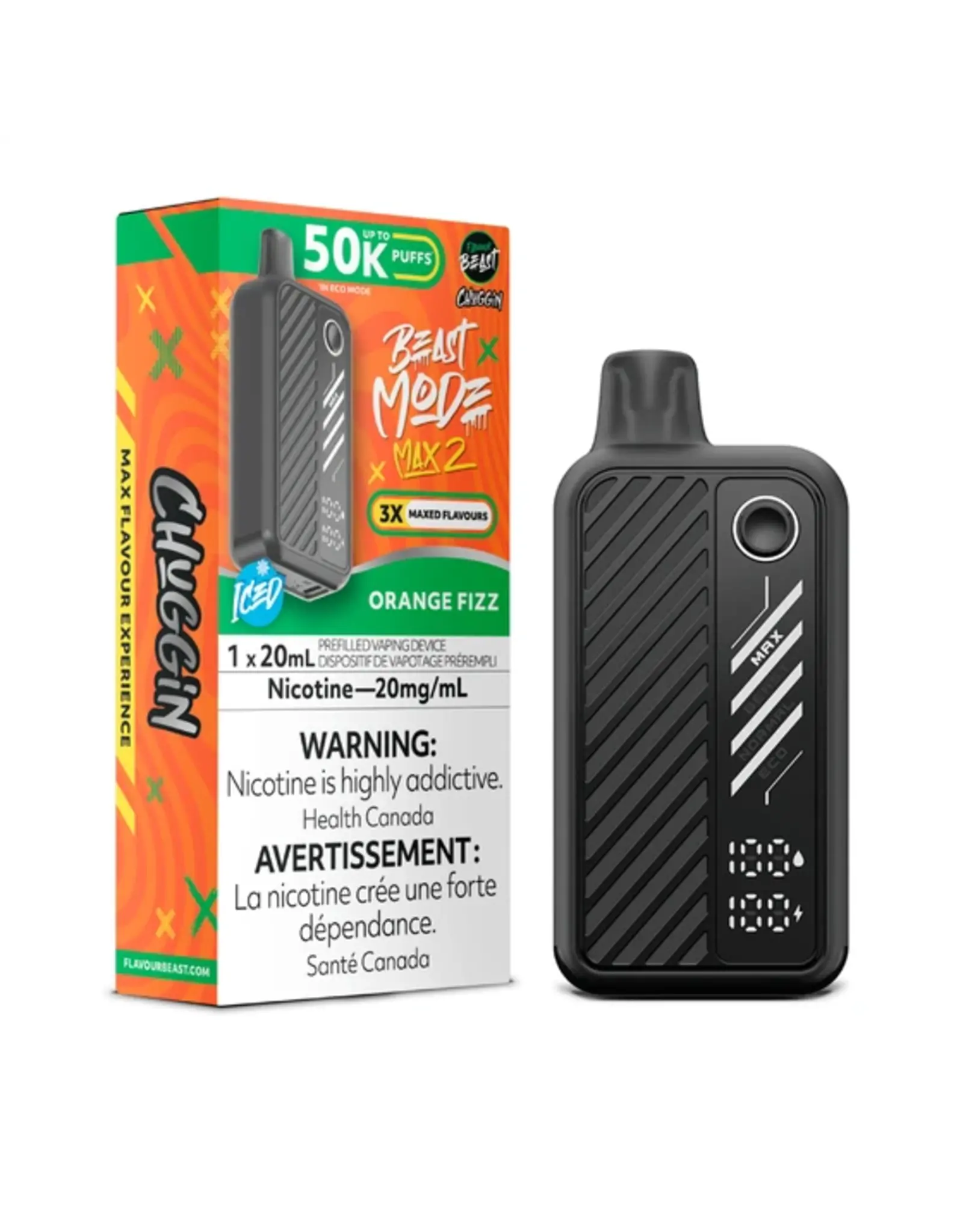 Flavour Beast Flavour Beast  | Beast Mode Max 2 | 50K Disposable Device | Chuggin (20mL)