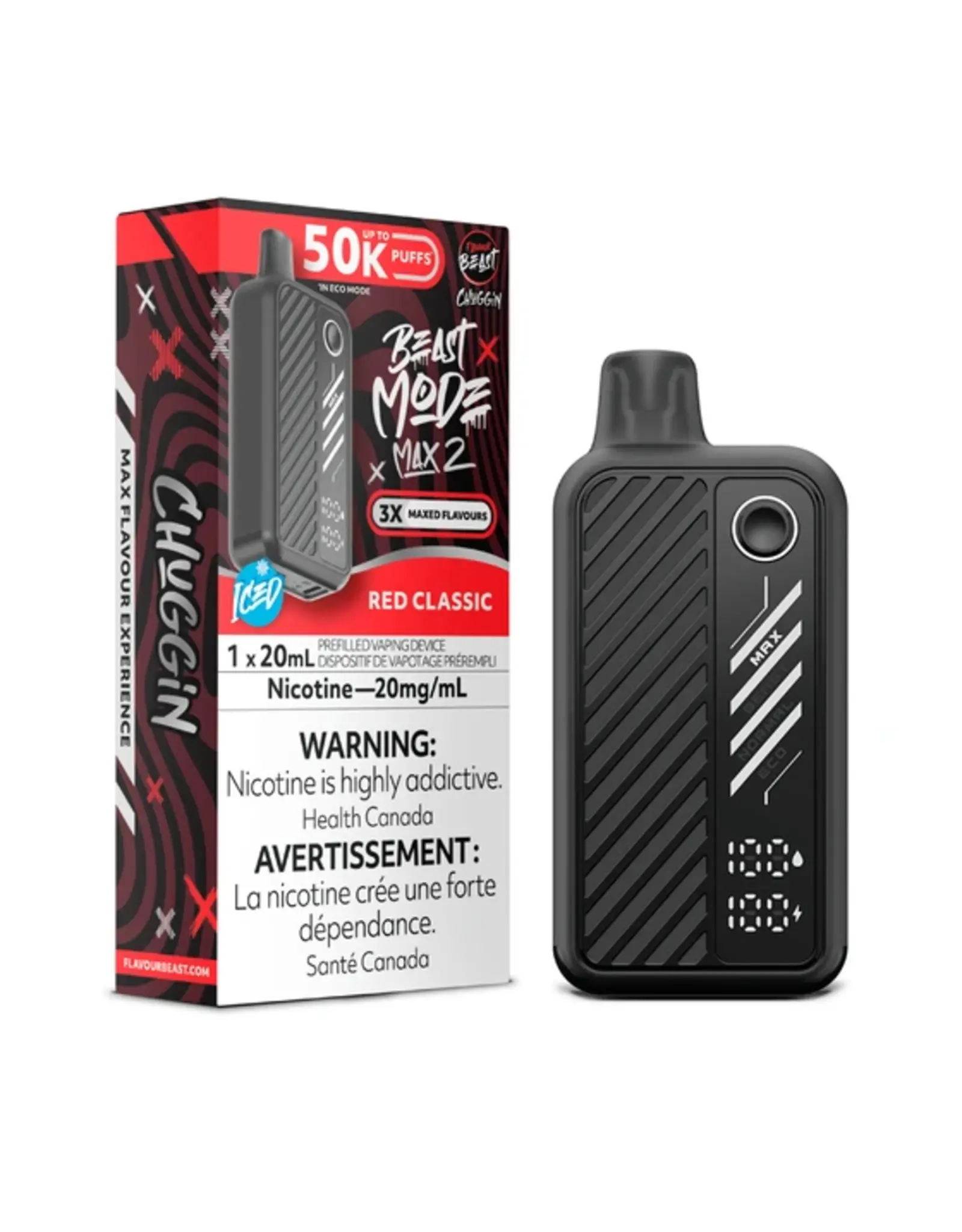 Flavour Beast Flavour Beast  | Beast Mode Max 2 | 50K Disposable Device | Chuggin (20mL)