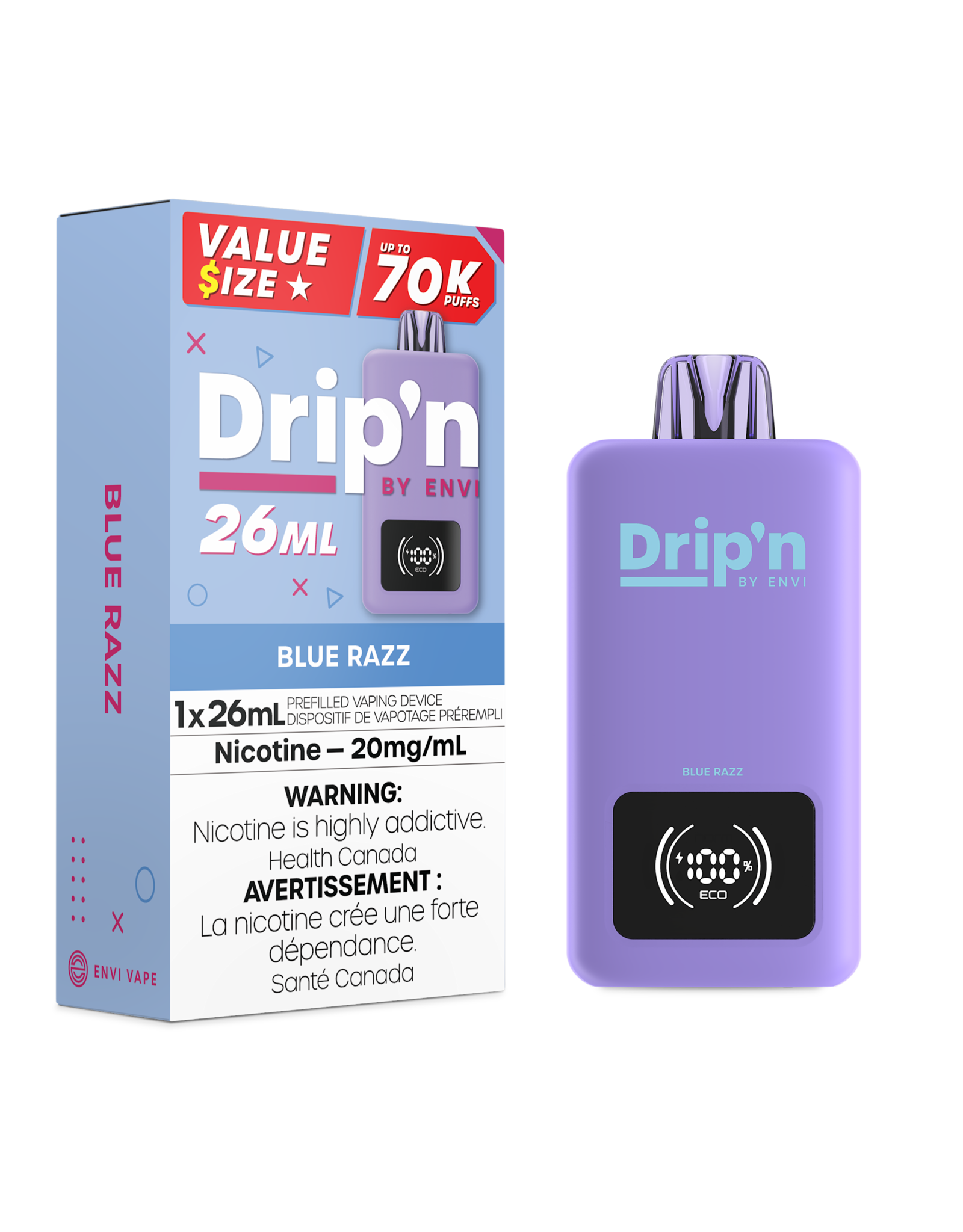 Envi Envi | Drip'n | 70K Disposable Device (26mL)