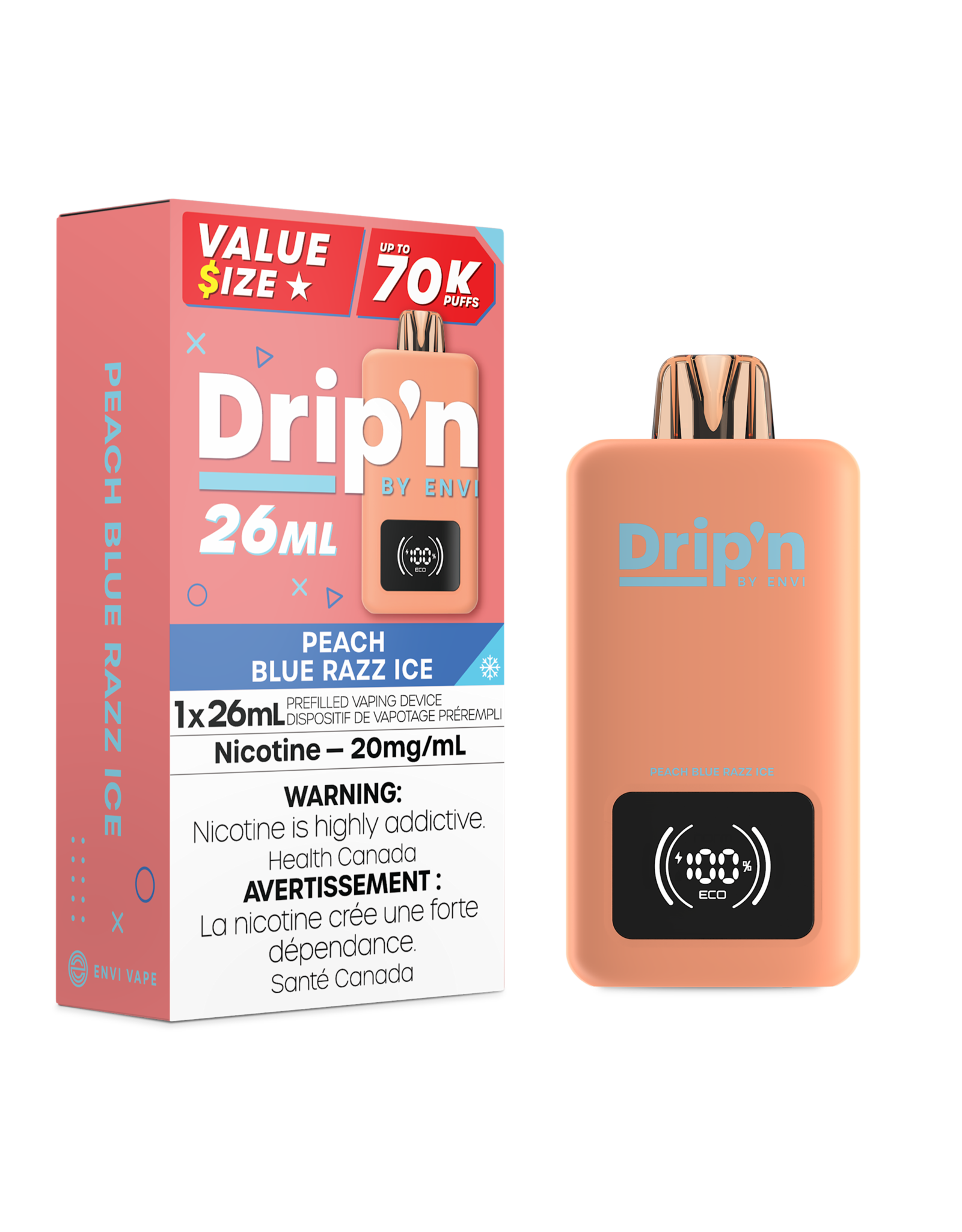 Envi Envi | Drip'n | 70K Disposable Device (26mL)