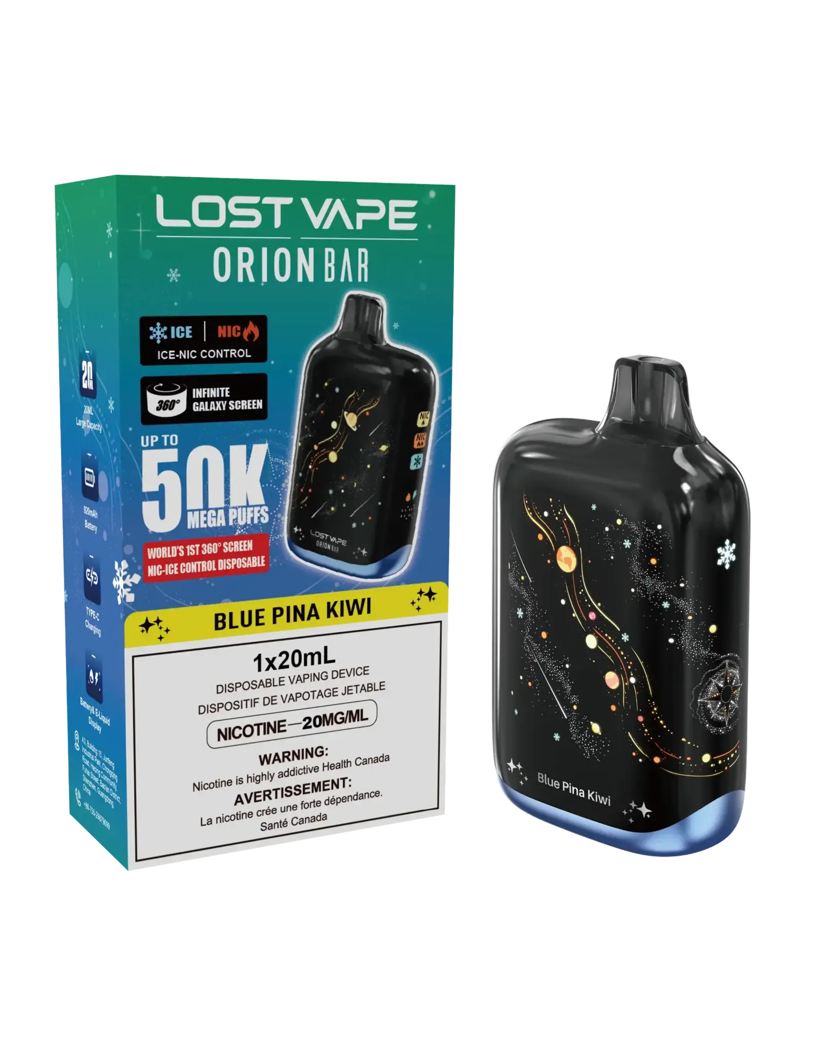 Lost Vape Lost Vape | Orion Bar | 50K Disposable Device (20mL)