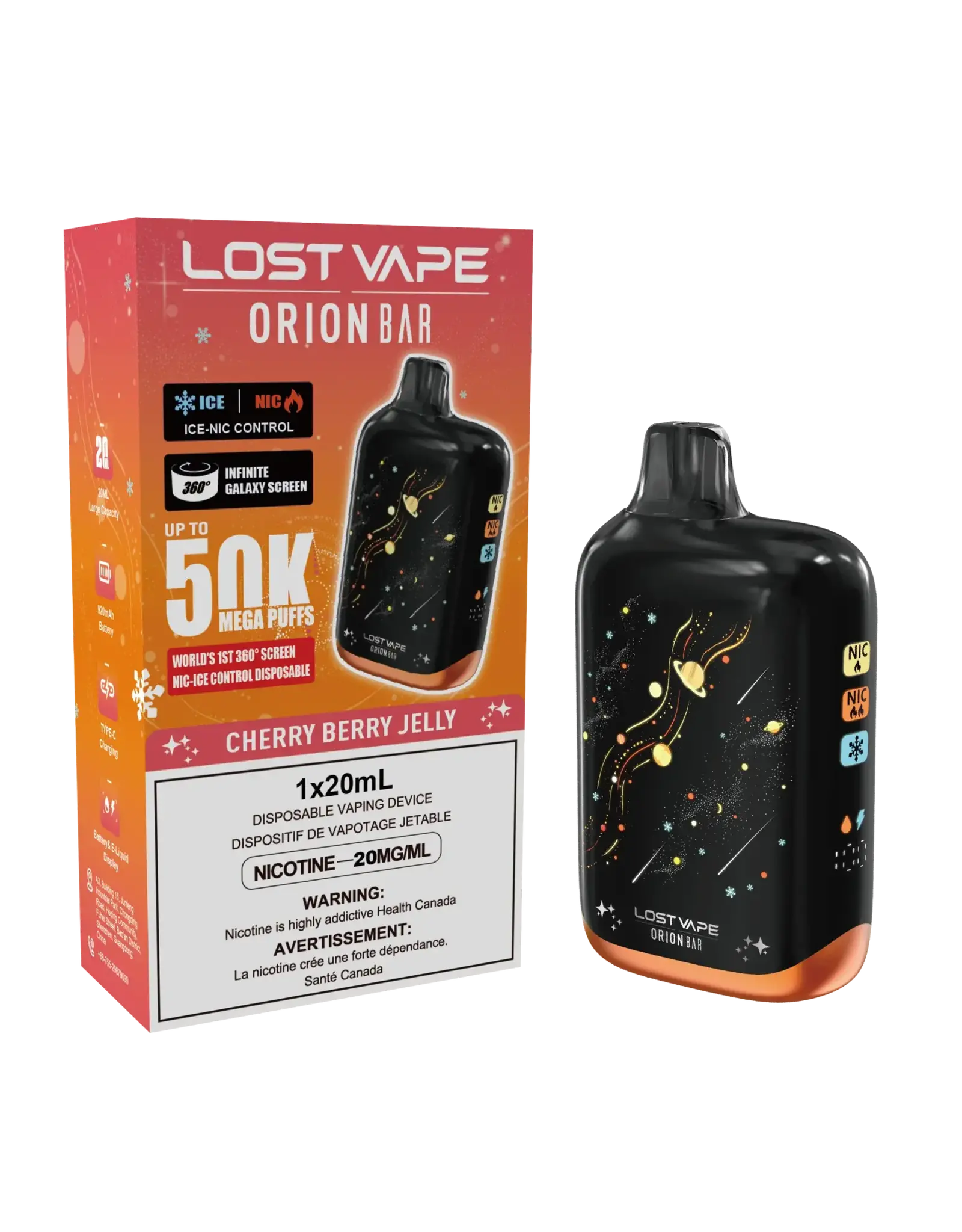 Lost Vape Lost Vape | Orion Bar | 50K Disposable Device (20mL)