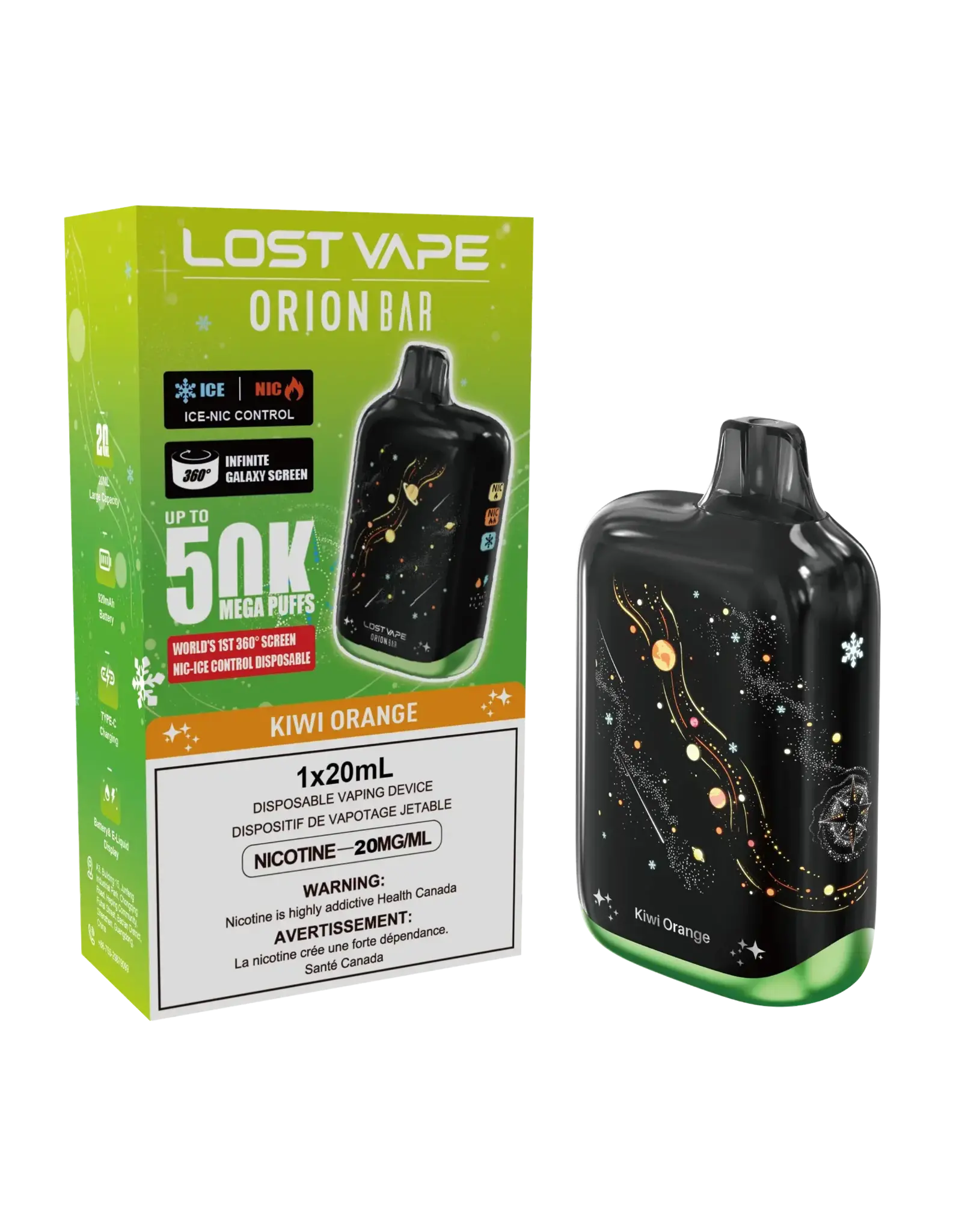 Lost Vape Lost Vape | Orion Bar | 50K Disposable Device (20mL)