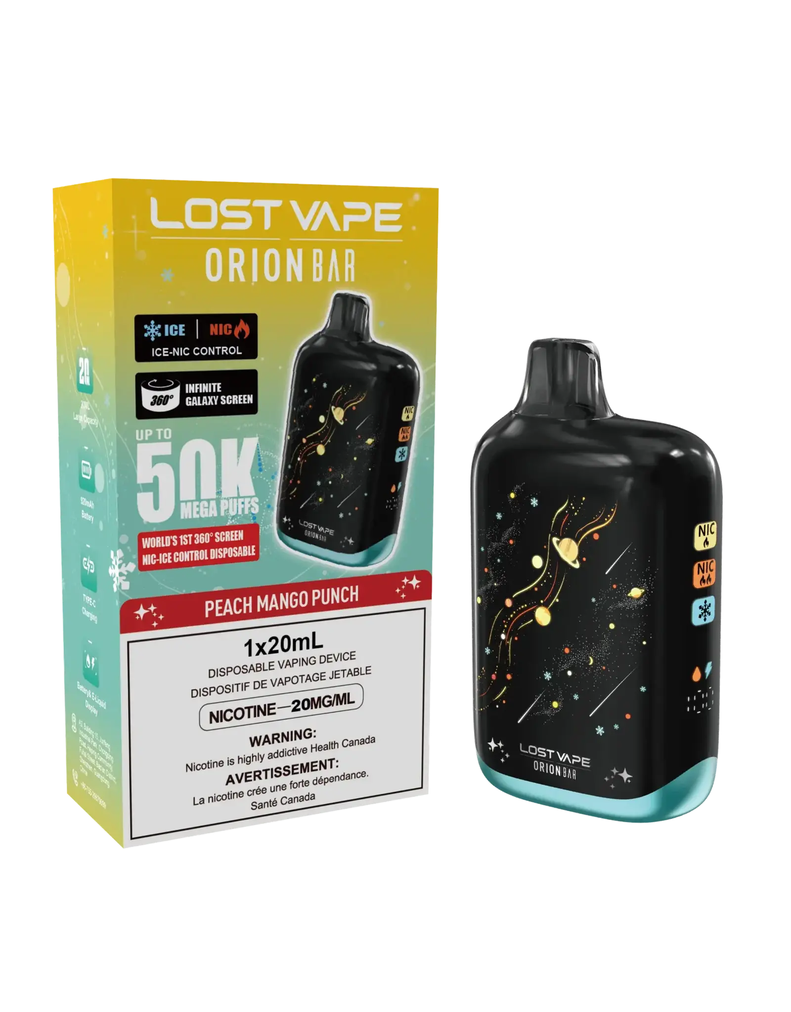 Lost Vape Lost Vape | Orion Bar | 50K Disposable Device (20mL)
