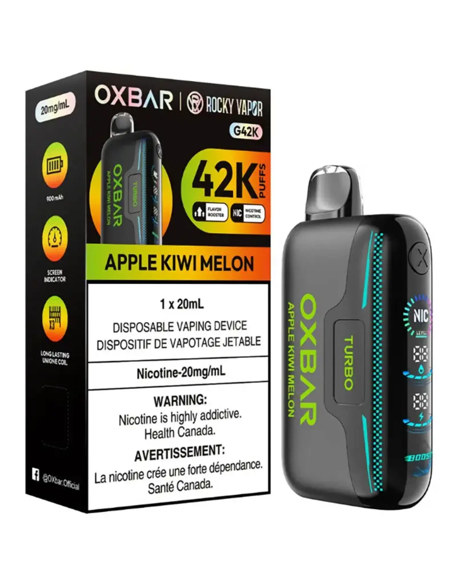 Oxbar Oxbar G42K Disposable Device (20mL)