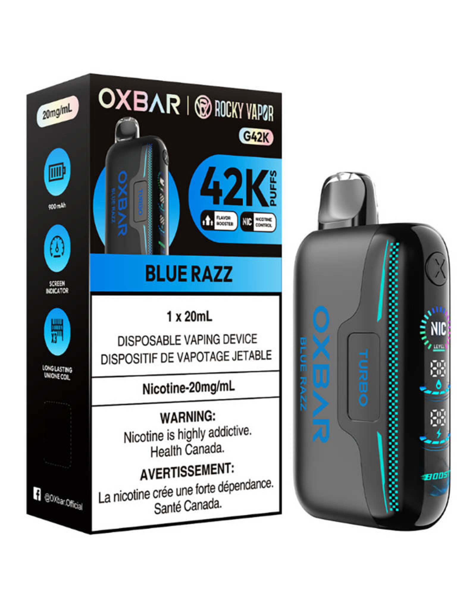 Oxbar Oxbar G42K Disposable Device (20mL)