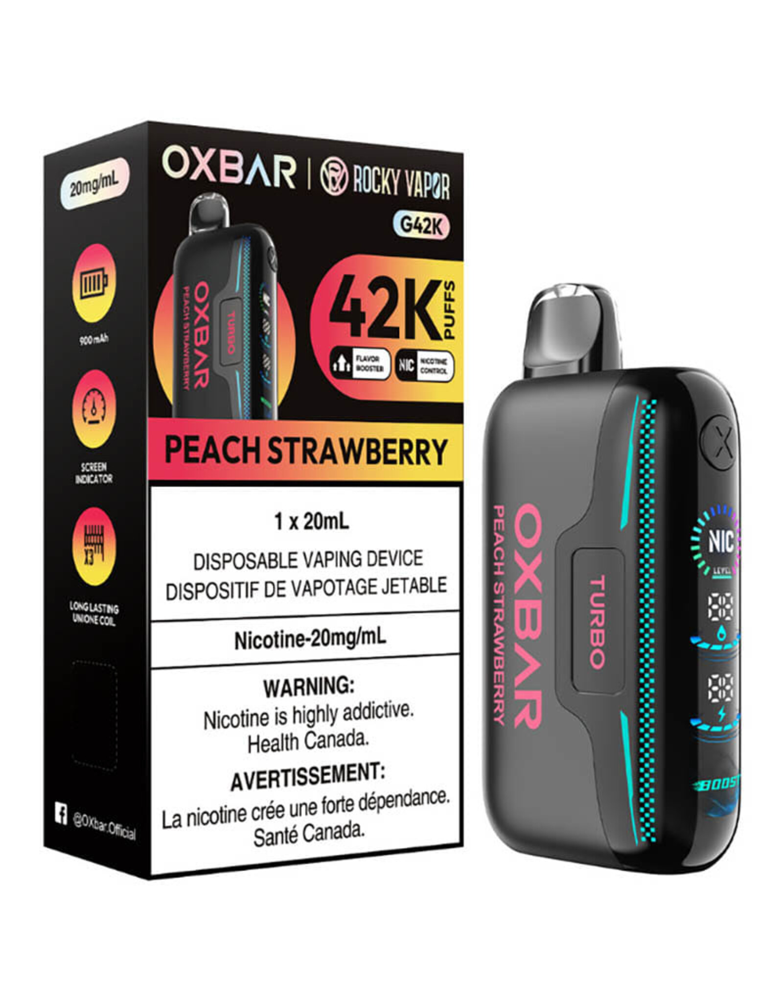Oxbar Oxbar G42K Disposable Device (20mL)