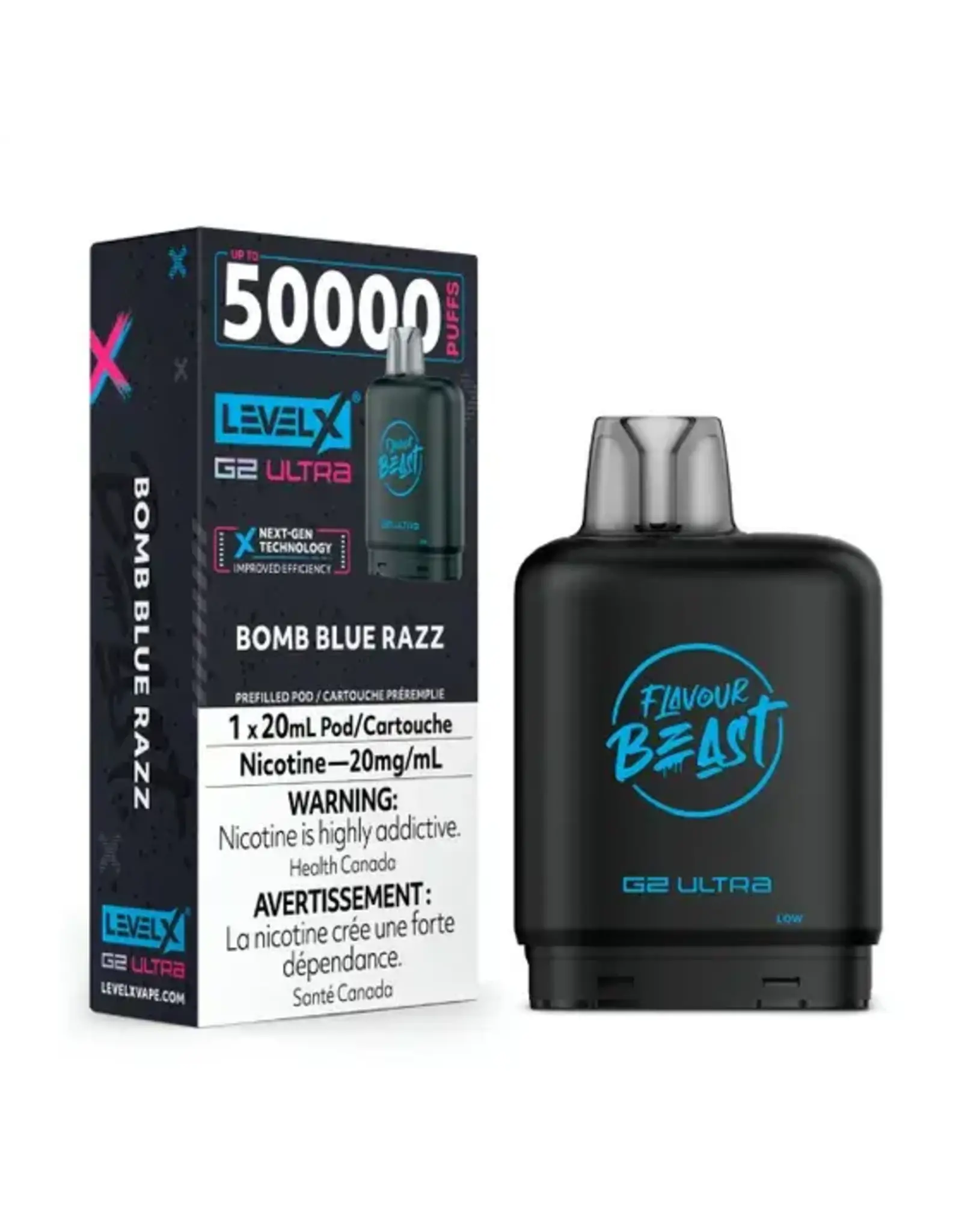 Flavour Beast Level X G2 Ultra | Flavour Beast 50K Pod (20mL)
