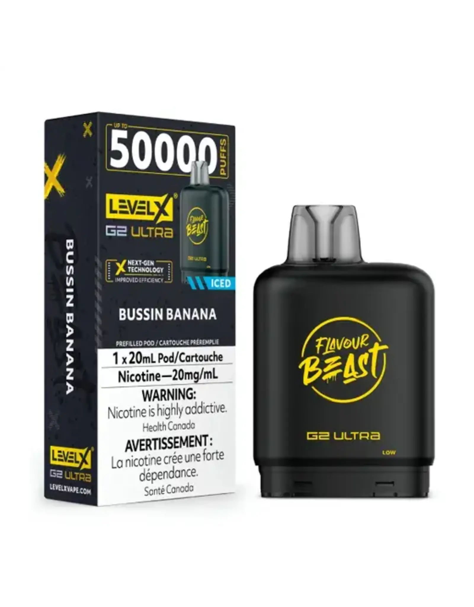 Flavour Beast Level X G2 Ultra | Flavour Beast 50K Pod (20mL)