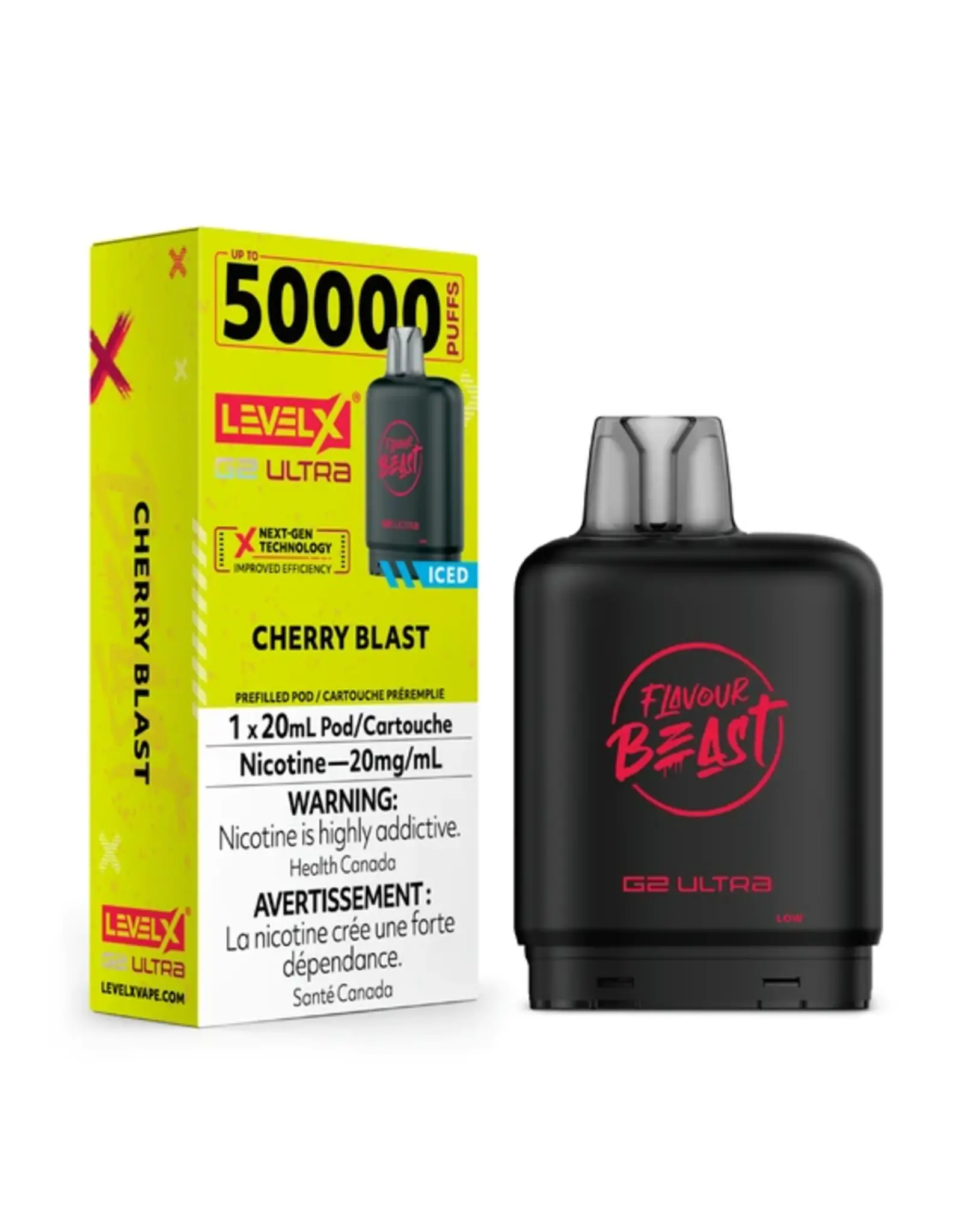 Flavour Beast Level X G2 Ultra | Flavour Beast 50K Pod (20mL)