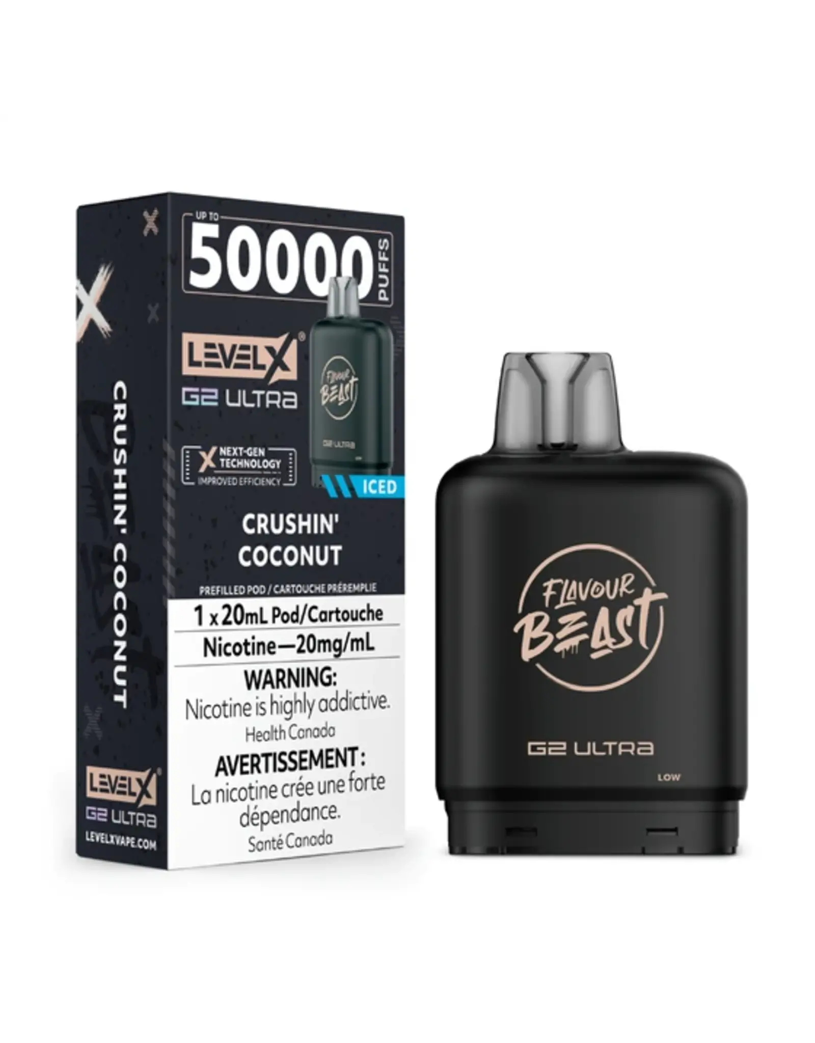 Flavour Beast Level X G2 Ultra | Flavour Beast 50K Pod (20mL)